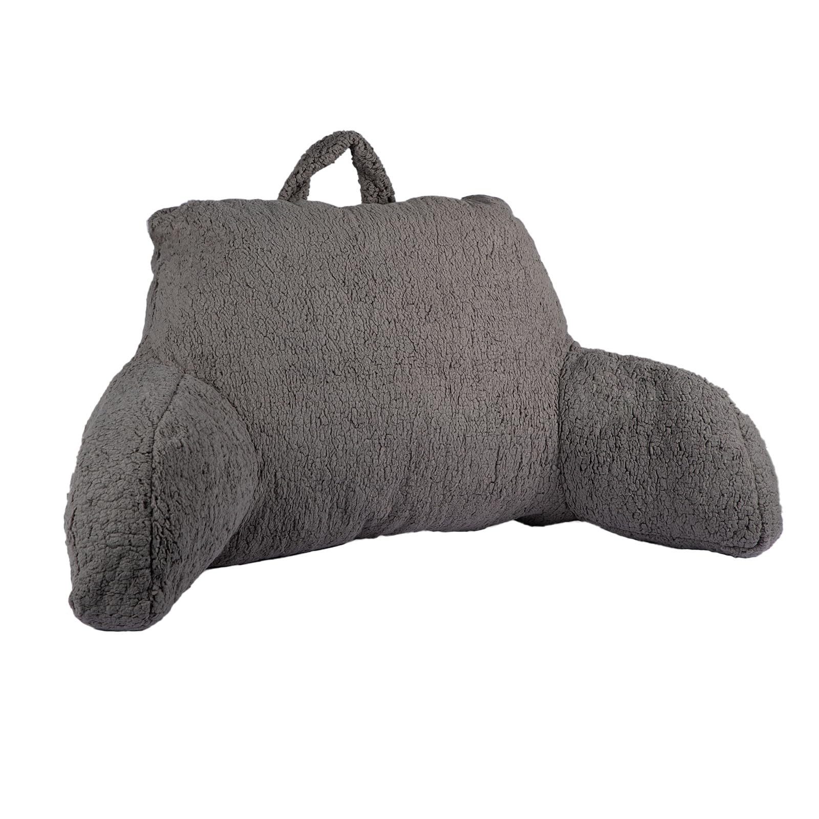Youyijia Rückenkissen Reading Cushion Back Cushion with Armrests, Memory Foam Lumbar Cushion