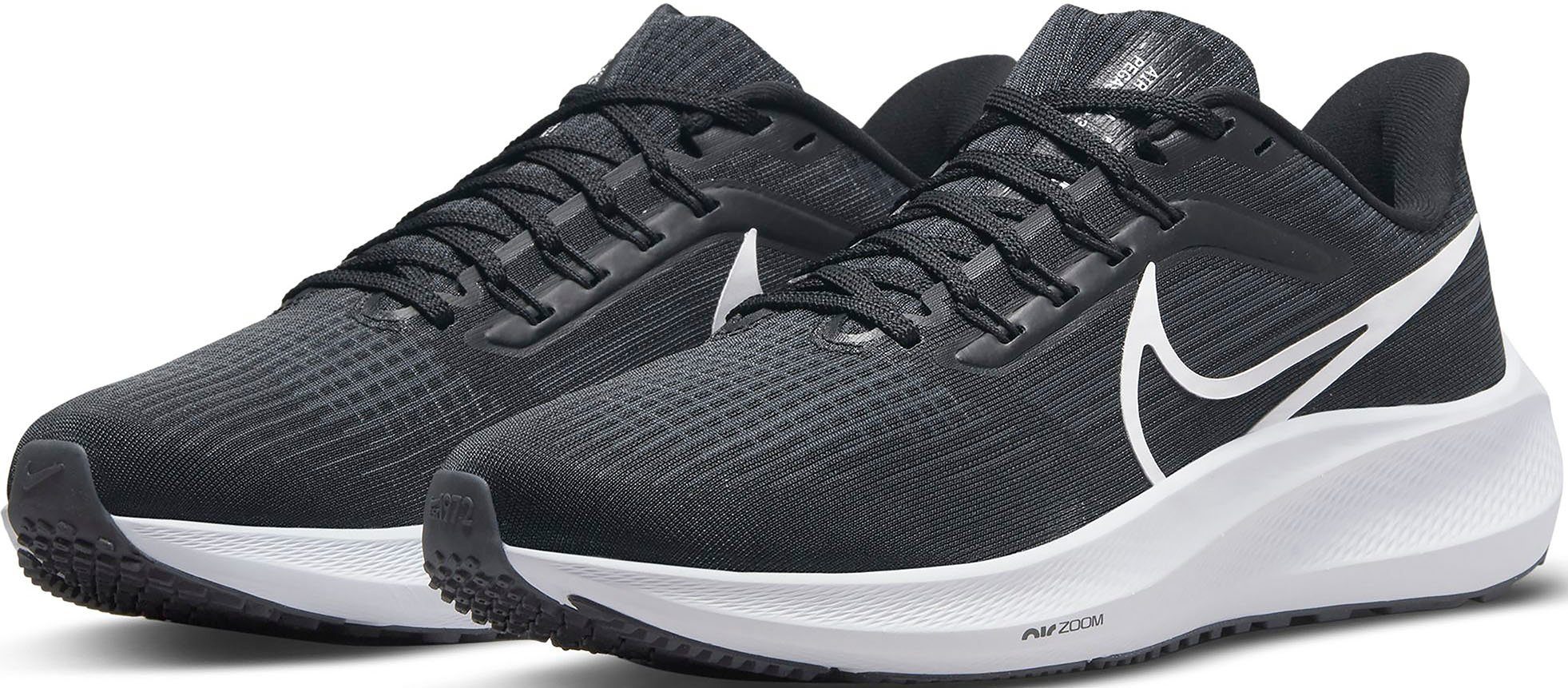 PEGASUS 39 AIR ZOOM BLACK-WHITE-DK-SMOKE-GREY Nike Laufschuh