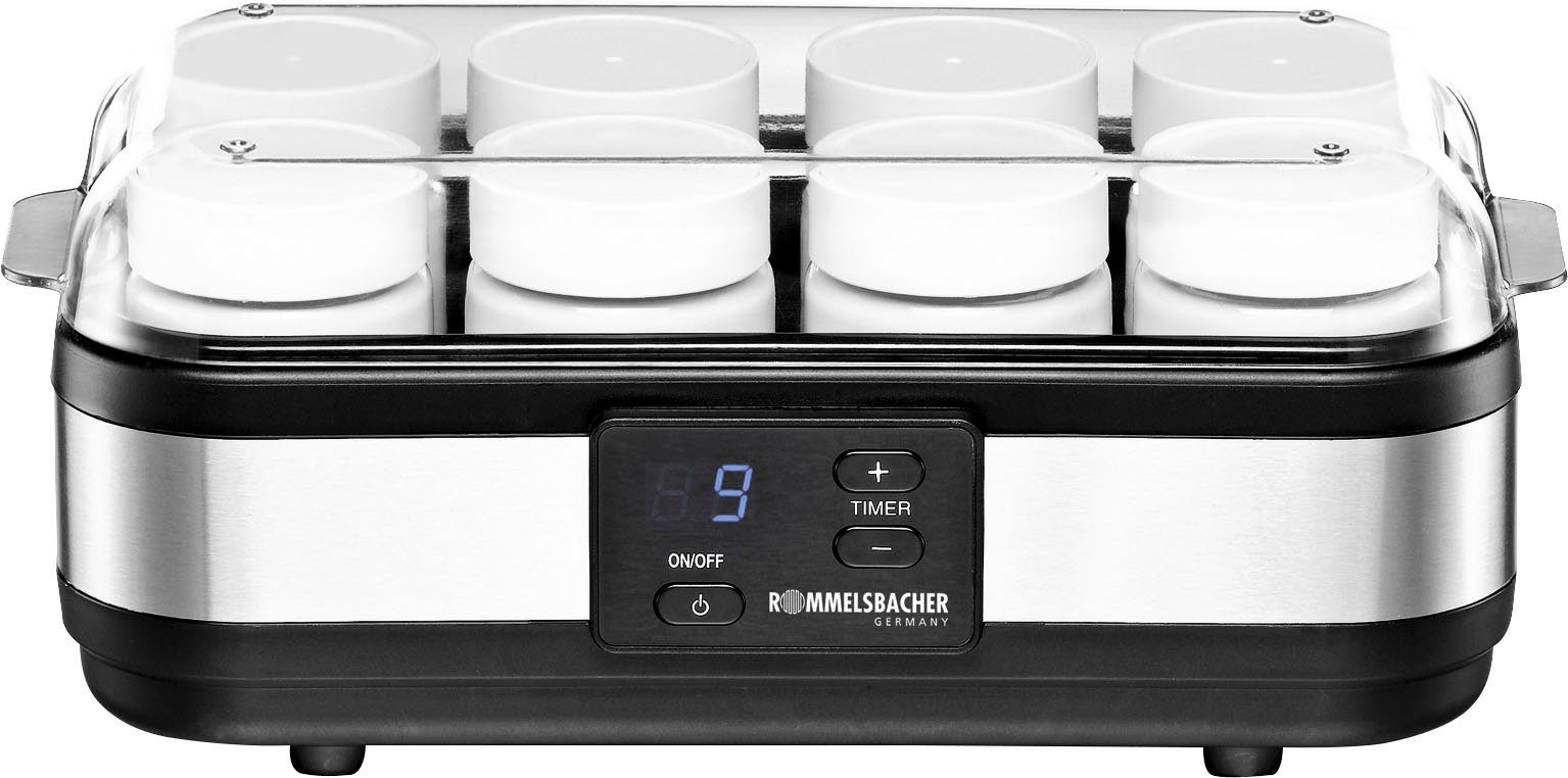 Rommelsbacher Joghurtbereiter JG 40, 8 Portionsbehälter, je 150 ml
