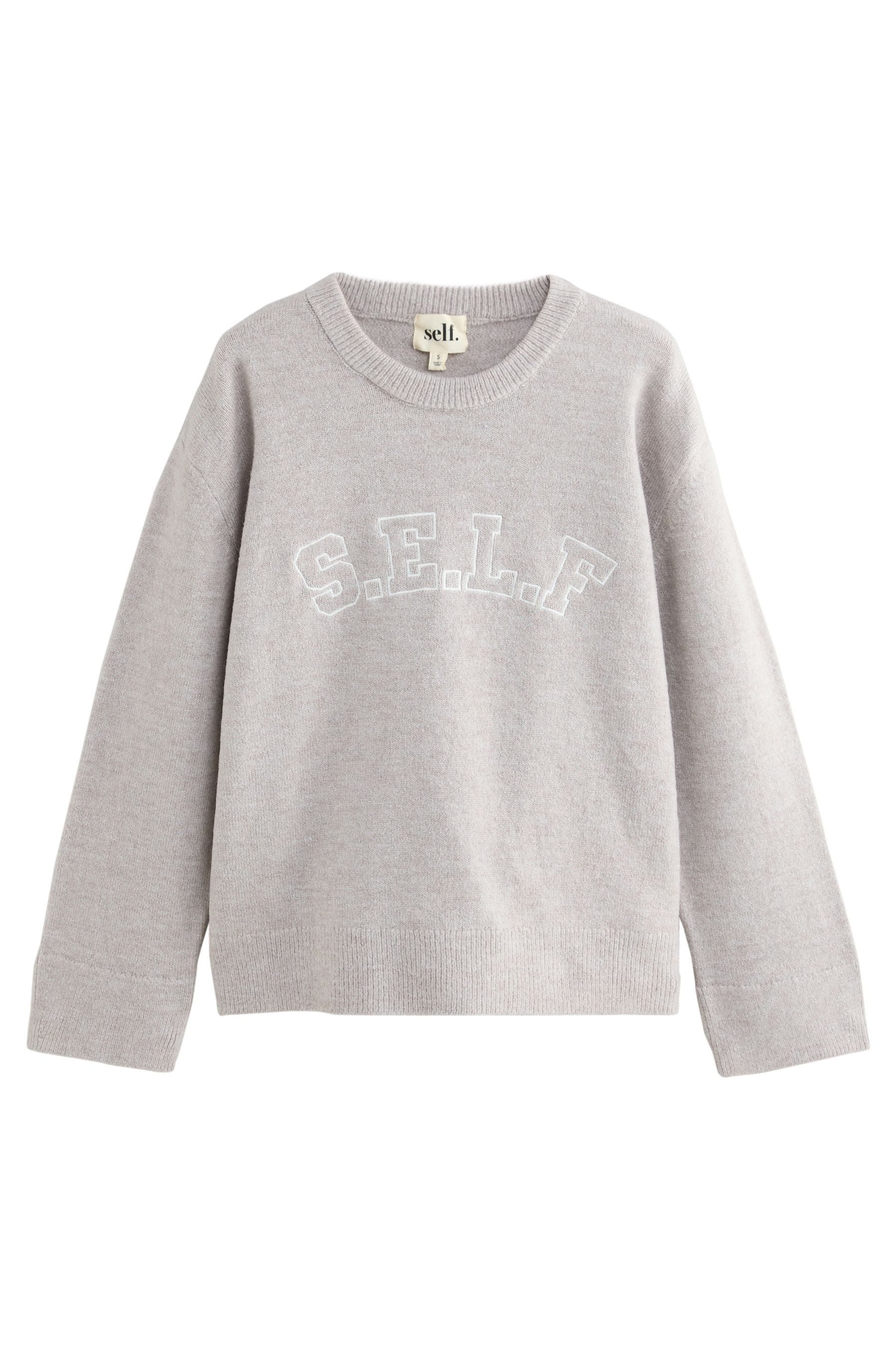 self Strickpullover Self. Strickpullover (1-tlg)