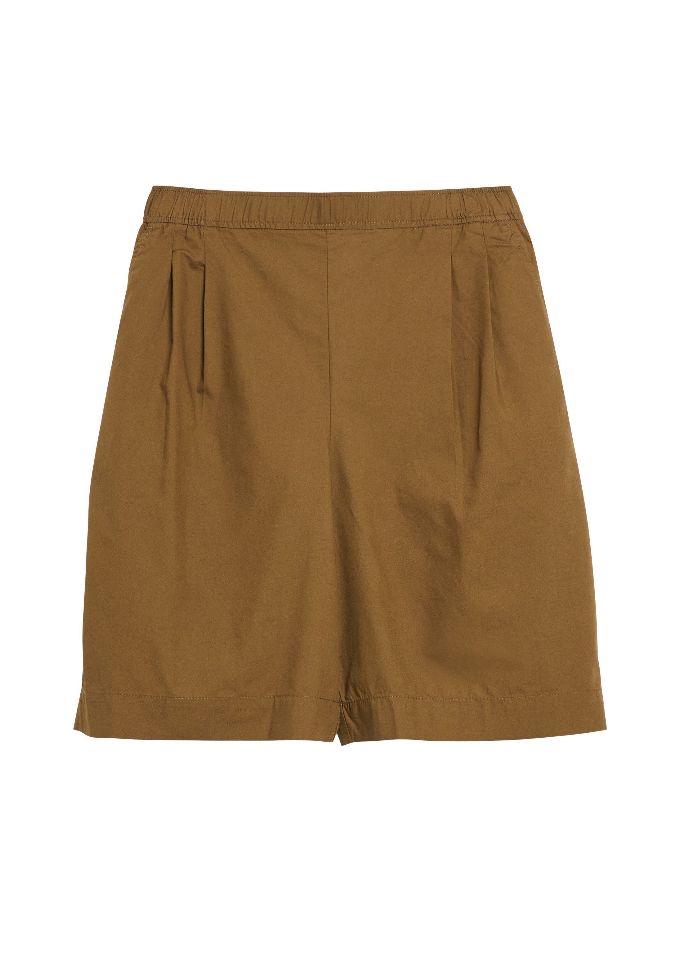 s.Oliver Shorts Hose Bermudahose aus Popeline mit Falten