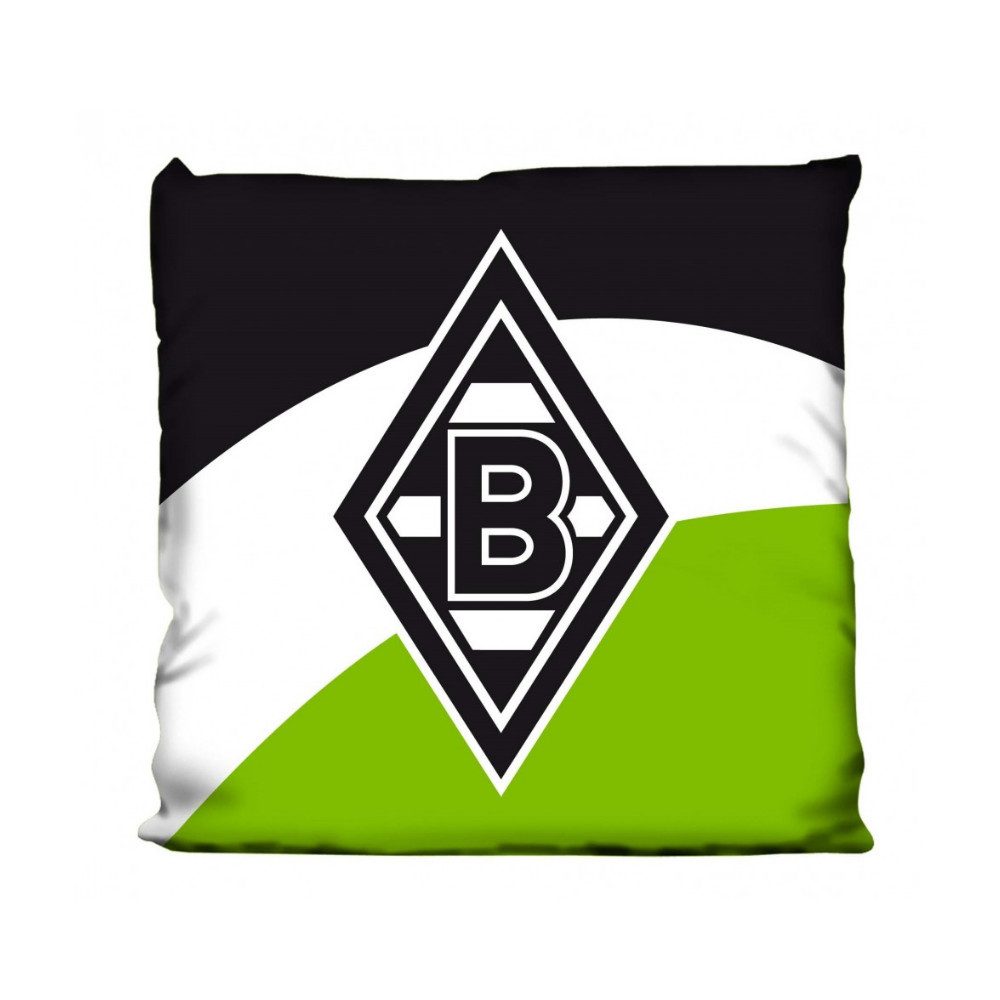 Borussia Mönchengladbach Dekokissen Borussia M´Gladbach Kissen Schrägstreifen