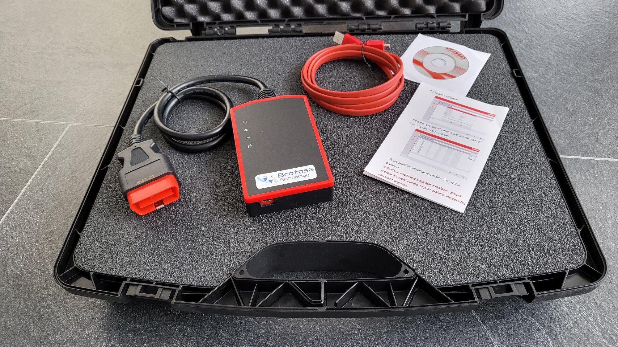 Wireless Adapter Diagnose Profi QLEX Auto- Brotos® Diagnosesystem 2, KFZ Werkstatt