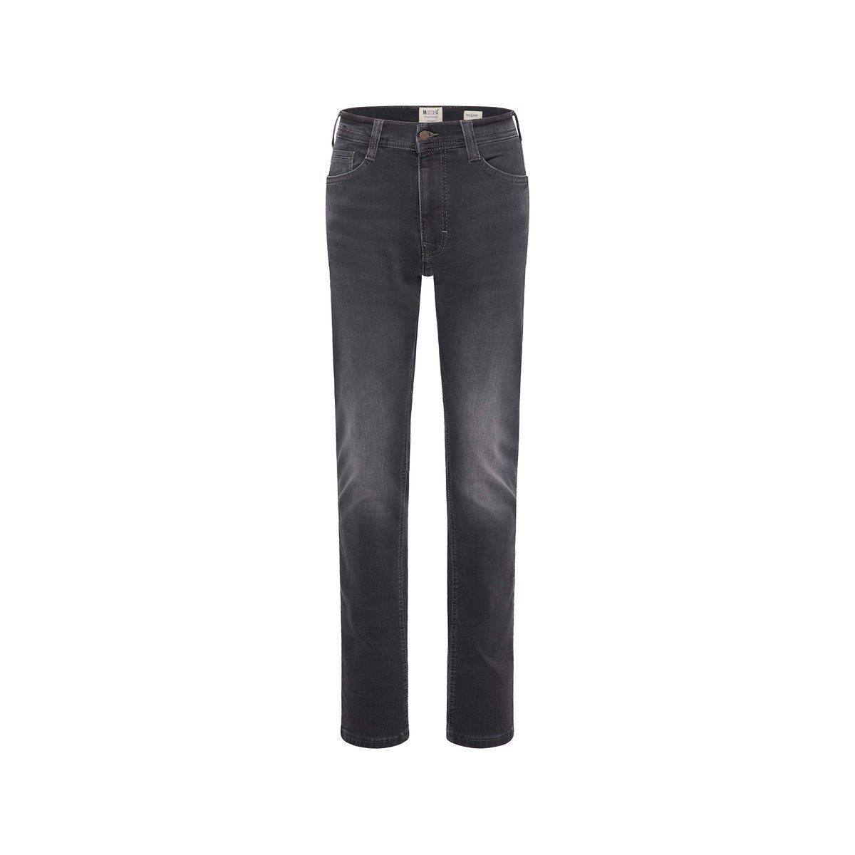 MUSTANG 5-Pocket-Jeans schwarz regular (1-tlg)