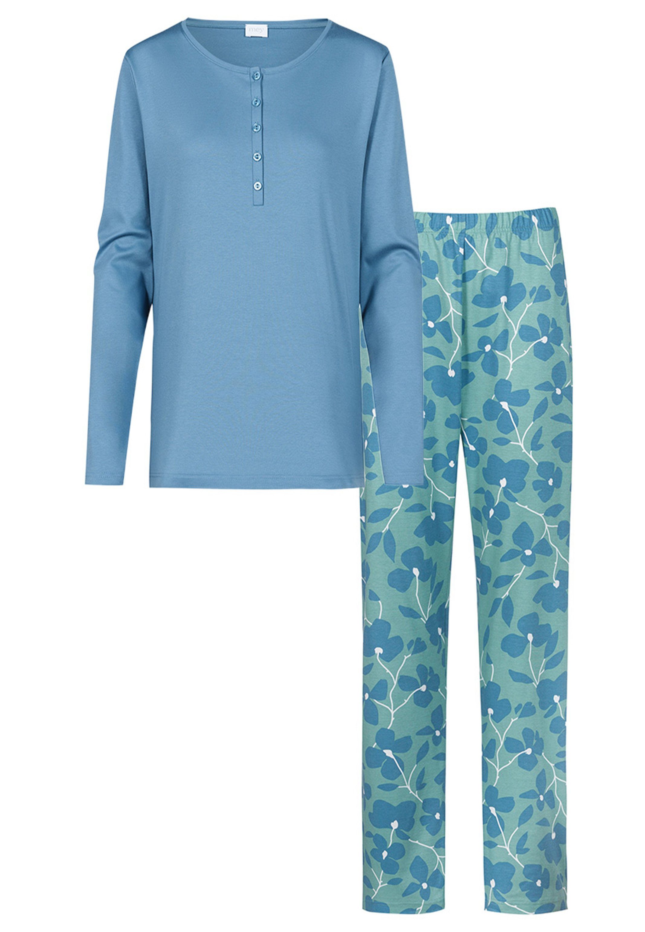Mey Pyjama Rima tlg) - Schlafanzug 2 Schlafanzug 2-teiliger (Set, Baumwolle 