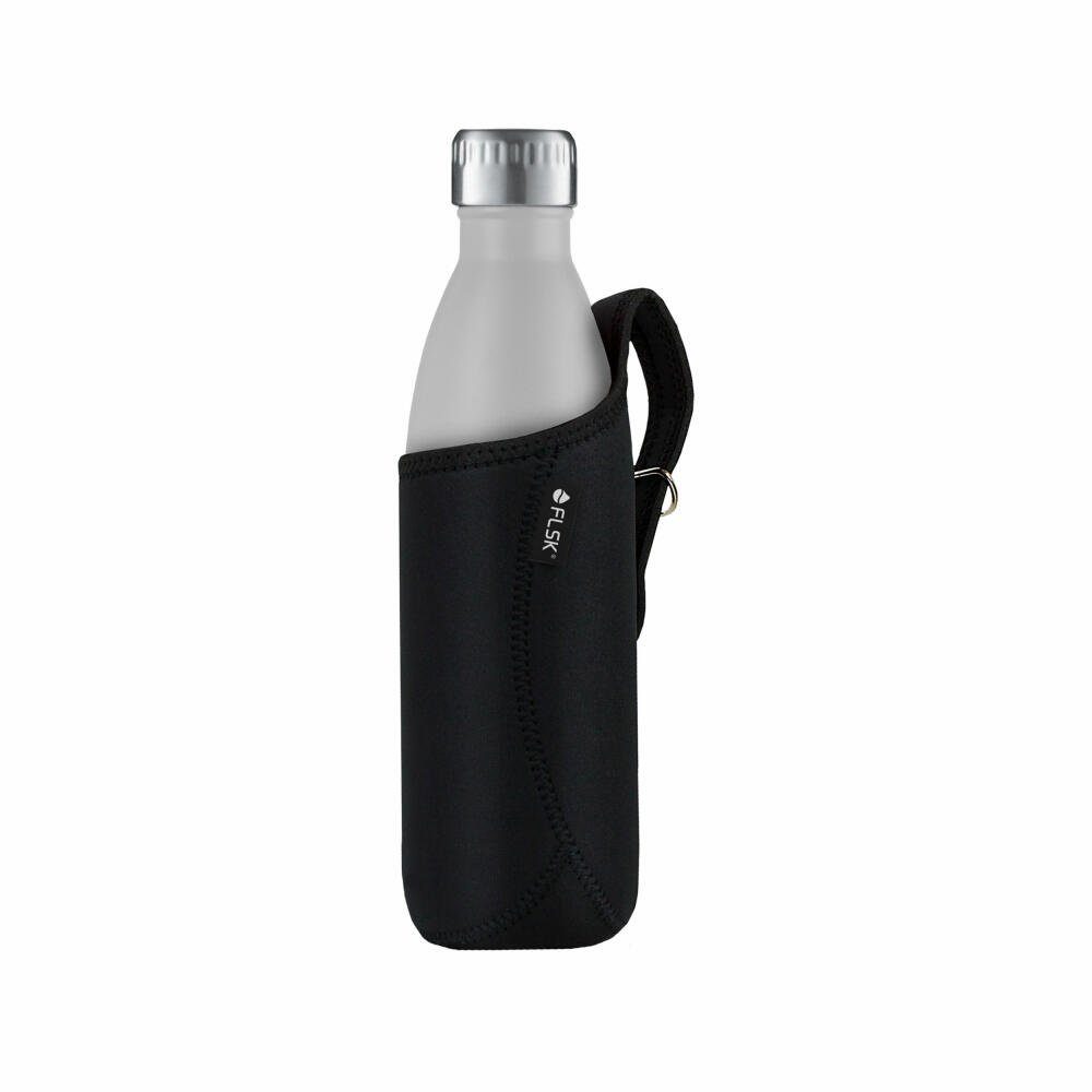 FLSK Trinkflasche Neoprentasche BLCK für 750 ml