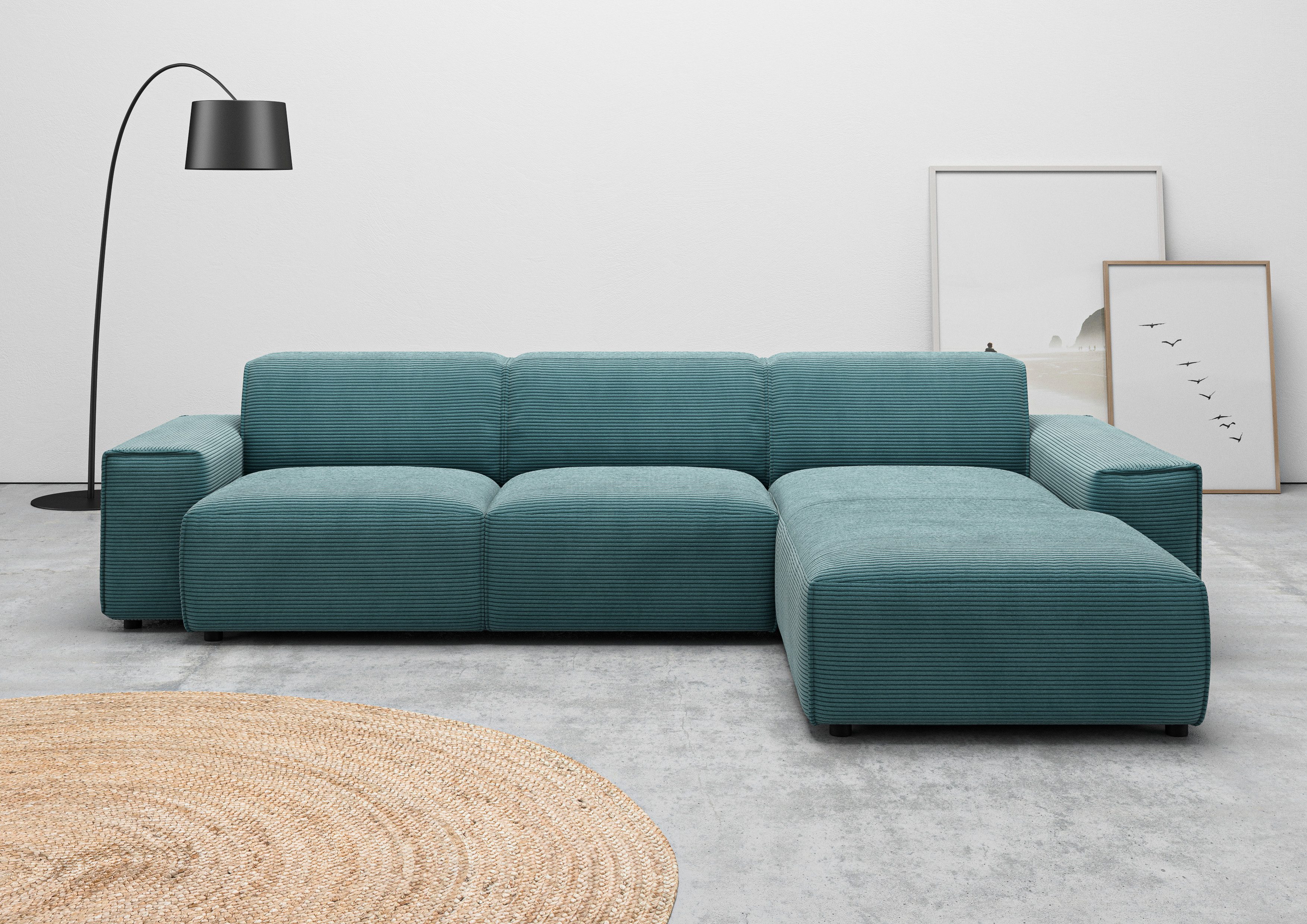 andas Ecksofa "Glimminge auch in Breitcord, Feincord, Bouclé + Easy care-Be günstig online kaufen