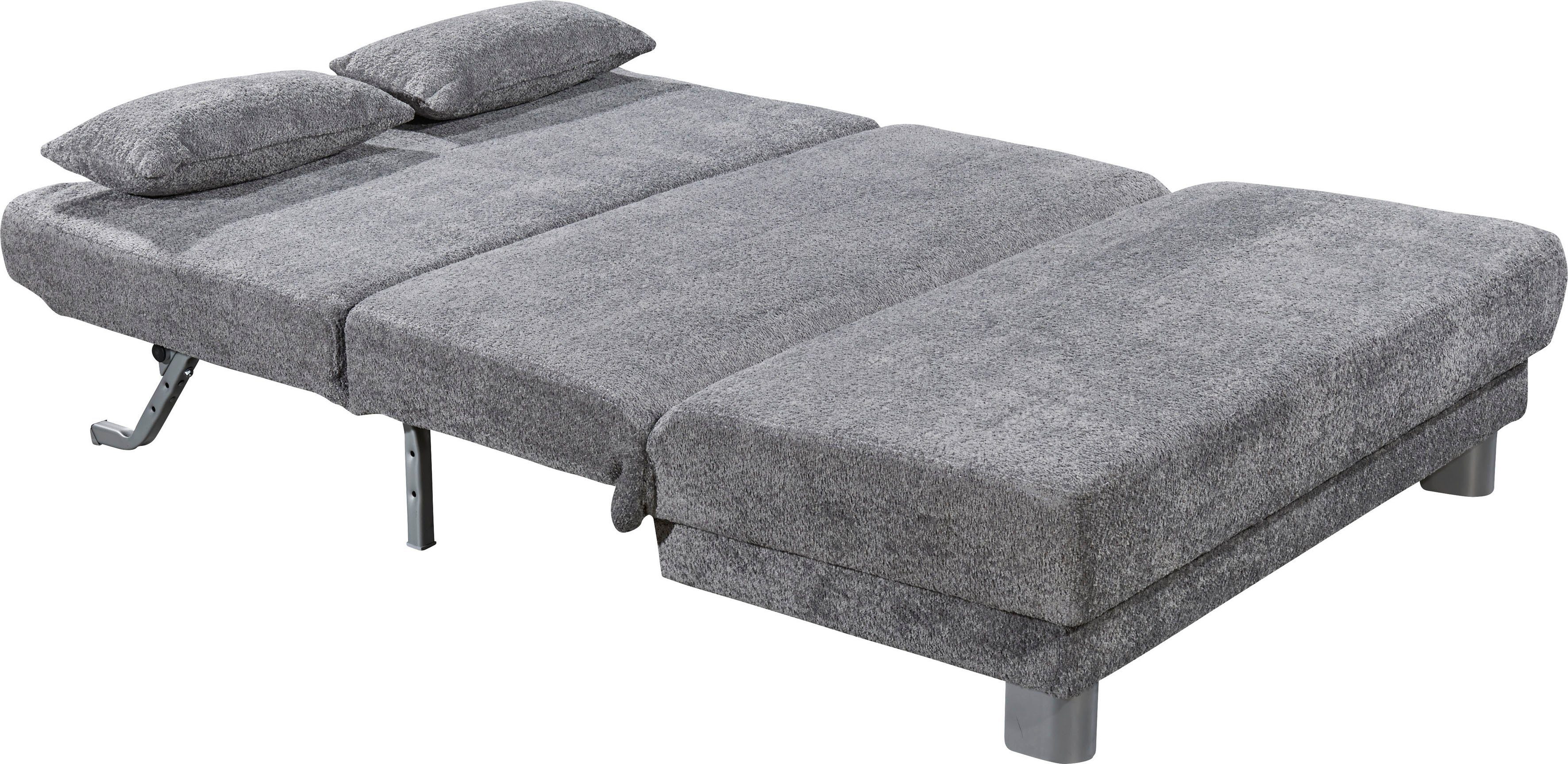 Schlafsofa Gina, einem zum Sofa Handgriff vom mit Bett INOSIGN