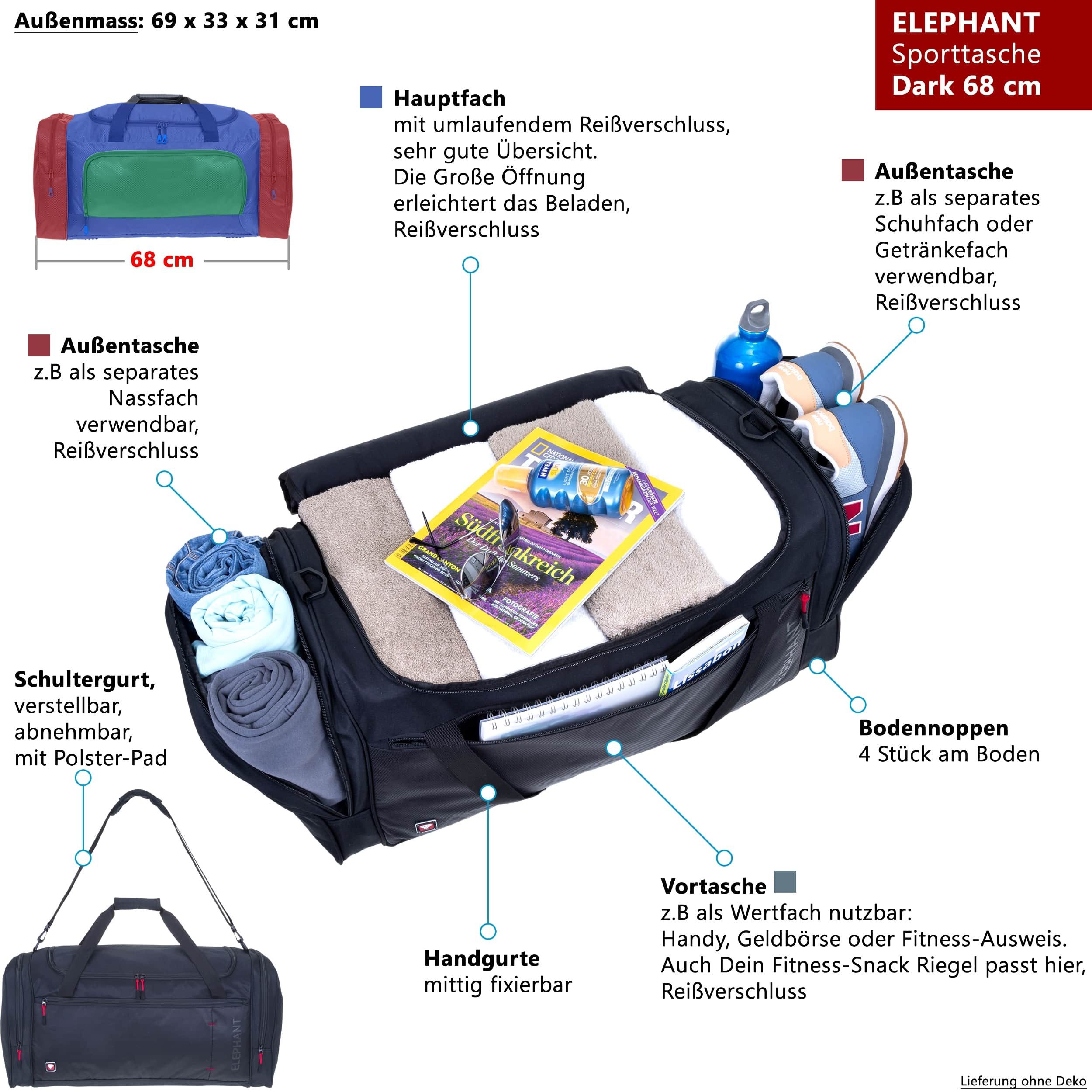 ELEPHANT Sporttasche groß Saunatasche Reisetasche XL günstig online kaufen