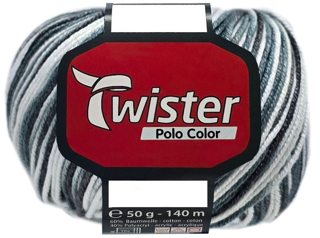 Kurtenbach 50 Gramm Twister Polo COLOR Bastelgarn