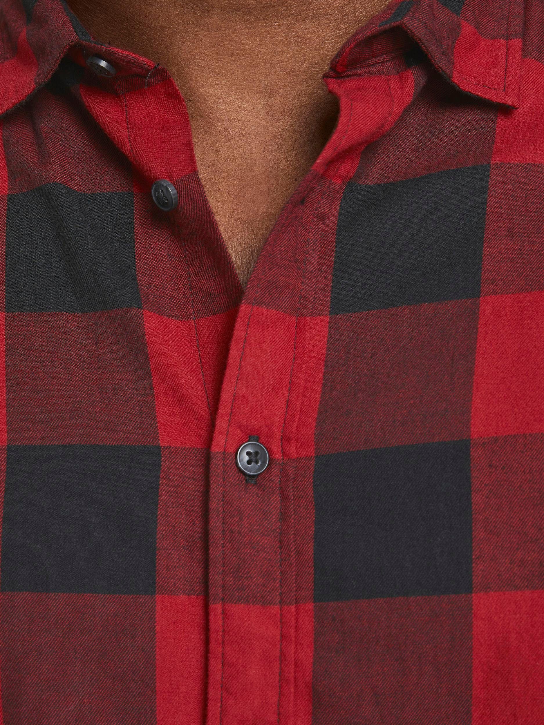 Jack & Jones PlusSize Karohemd GINGHAM TWILL SHIRT Bis Größe 6XL