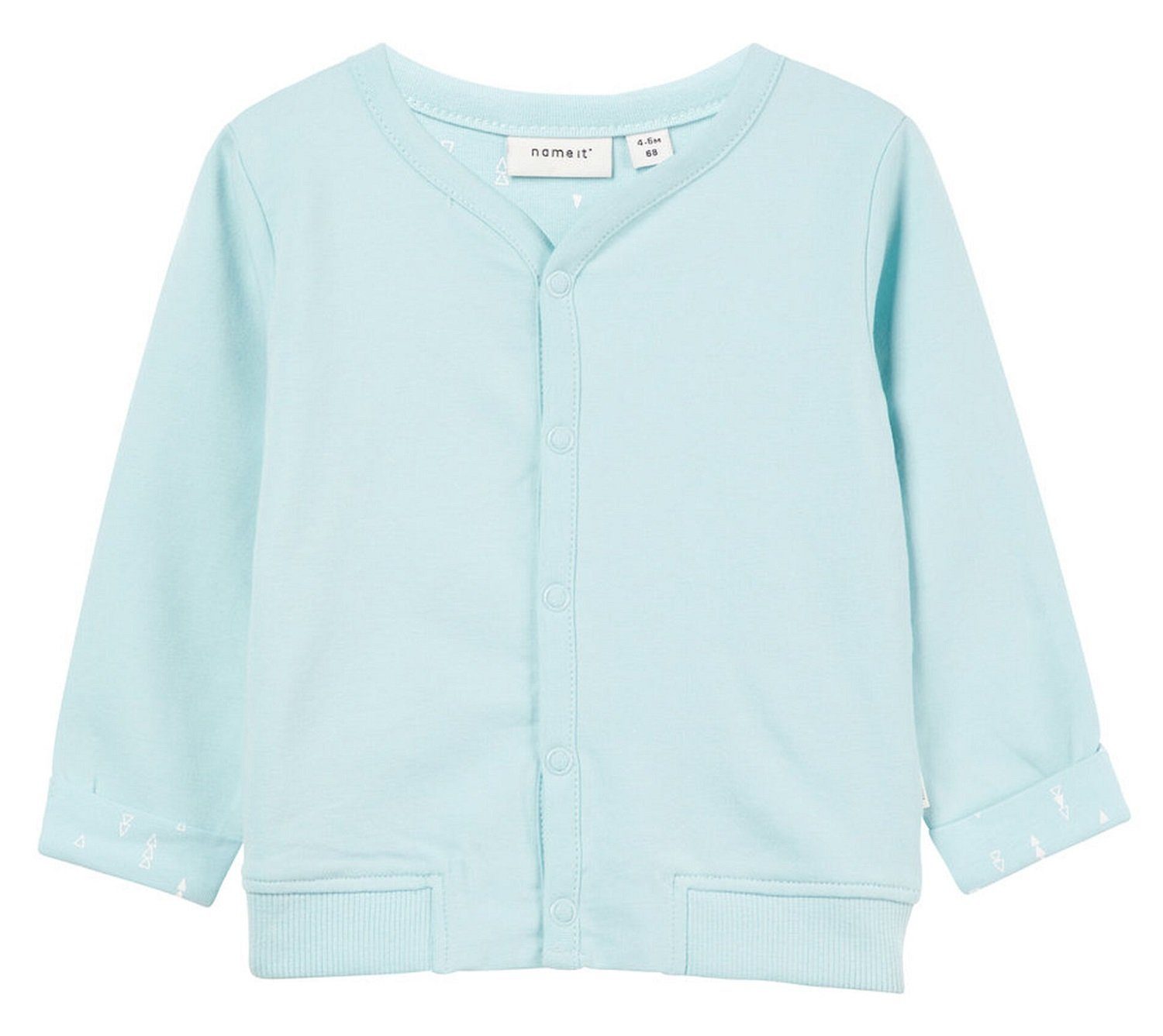 Name It Cardigan Name It Baby Sweat-Jacke in hellblau