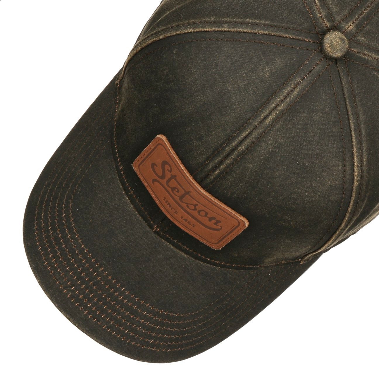 Stetson Baseball Cap (1-St) Basecap Metallschnalle