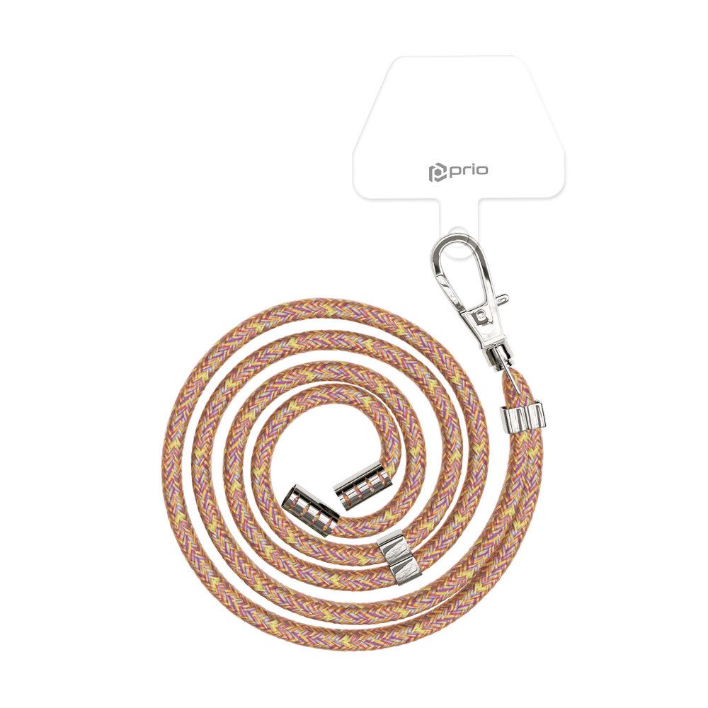 prio Handytasche prio Universelles Handy-Umhängeband 0.7m Regenbogen-Mix (unbestimmt)