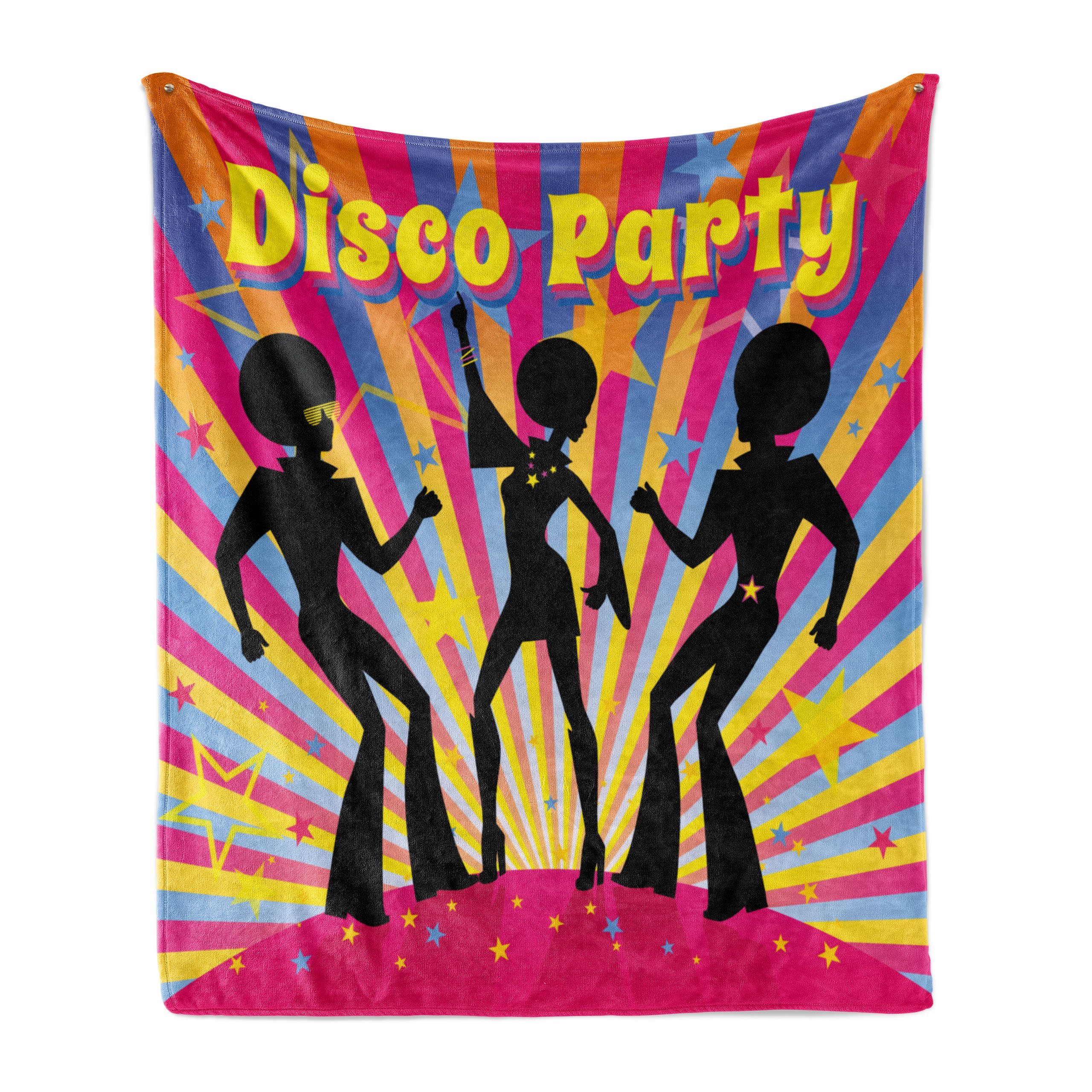 Party Gemütlicher Disco-Tanz-Funky für Innen- und Außenbereich, Abakuhaus, Plüsch den Wohndecke