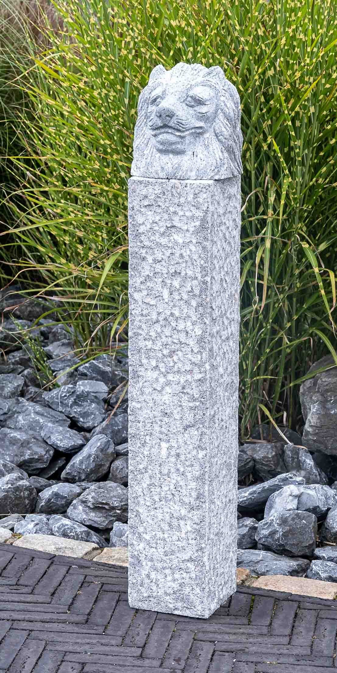 IDYL Gartenfigur IDYL Granit-Skulptur Sternzeichen Löwe, Granit – ein Naturprodukt – sehr robust – witterungsbeständig gegen Frost, Regen und UV-Strahlung.
