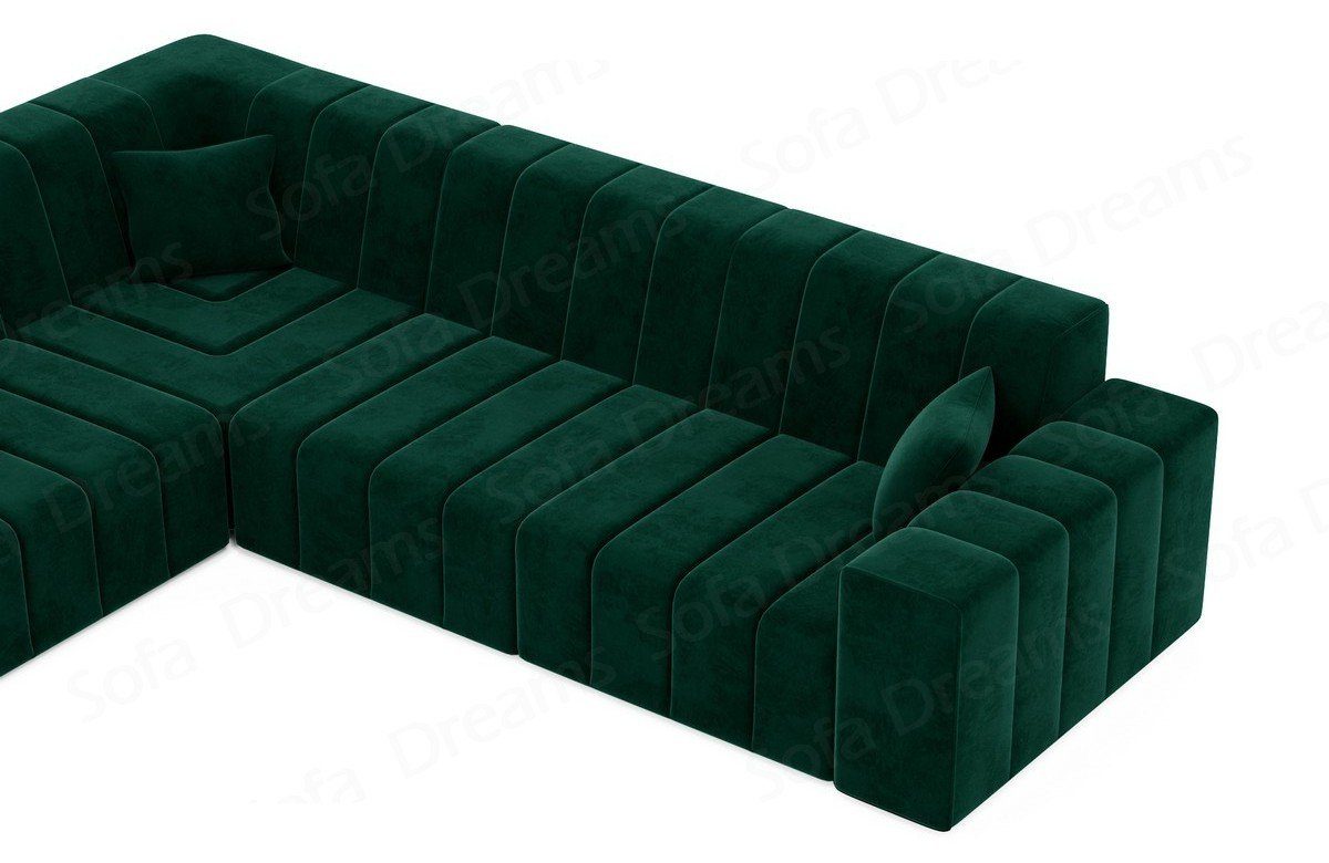 Sofa Dreams Ecksofa Polster Gran Samtstoff Couch L Form Canaria Modern Ecksofa Eck Stoff