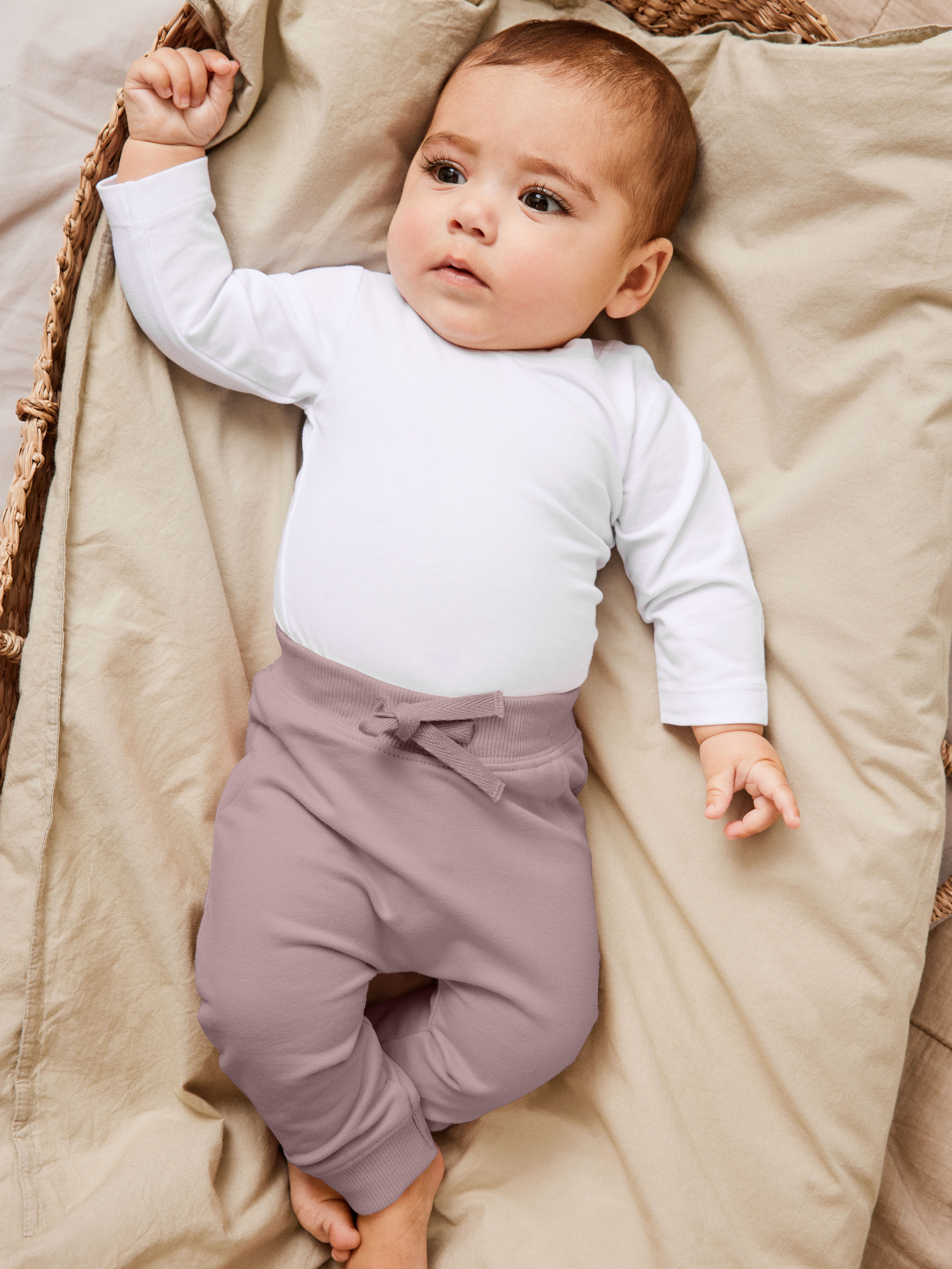 Name It Sweathose NBNTAKKI für Mädchen und Jungen mit Kordelzug unifarben, casual, regular fit, Baumwollmischung, Sweatware