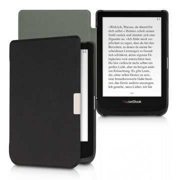 kwmobile E-Reader-Hülle Hülle für Pocketbook Touch Lux 4/Lux 5/Touch HD 3/Color (2020), Kunstleder eReader Schutzhülle - Flip Cover Case