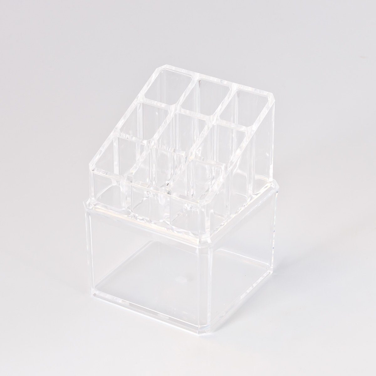 Make-Up Organizer Kosmetik-Organizer, Make-Up Halter, 2-teilig, 13 Fächer, rechteckig