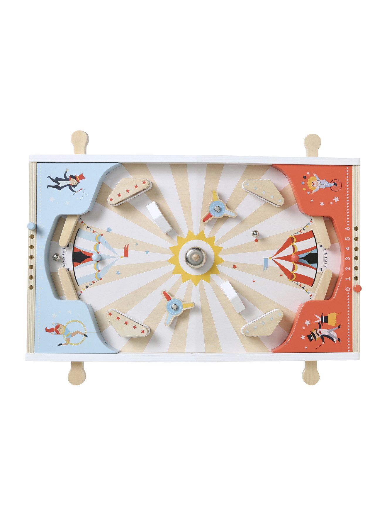 vertbaudet Lernspielzeug Kinder Duo-Tischflipper, Holz FSC® günstig online kaufen