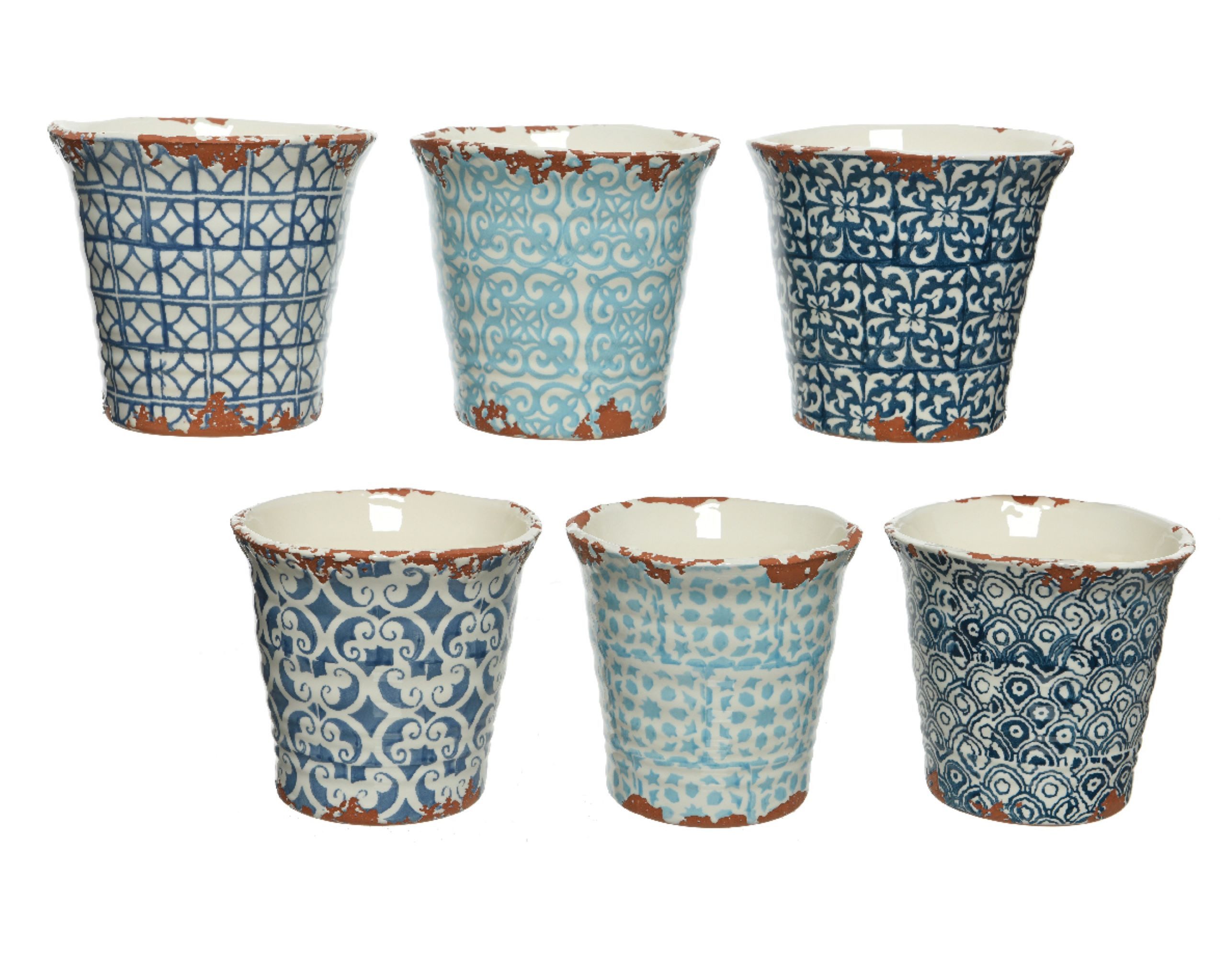 Decoris season decorations Dekovase, Blumentopf / günstig online kaufen