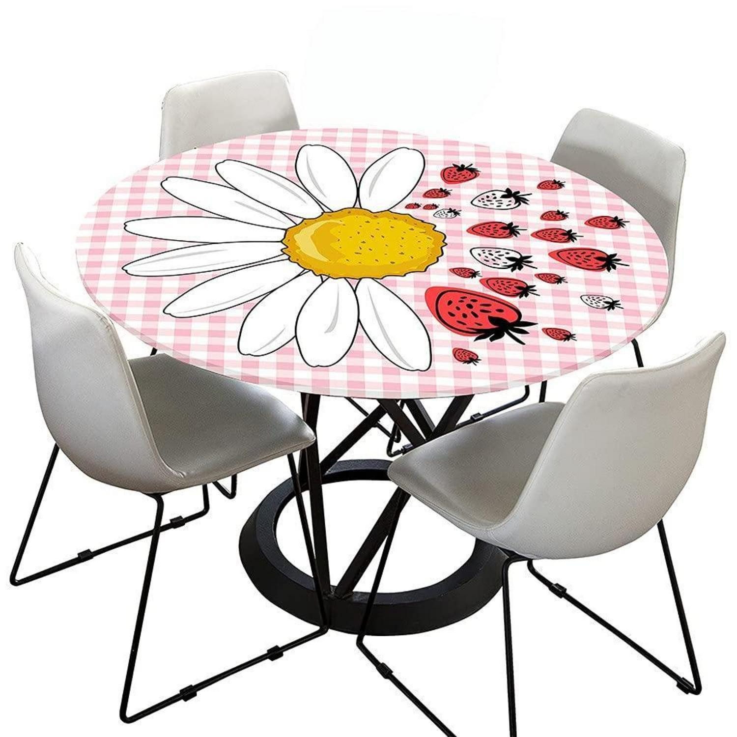 LuxusKollektion Gartentischdecke Tischdecke Rund 150cm Abwaschbar Lotuseffekt (1-tlg)
