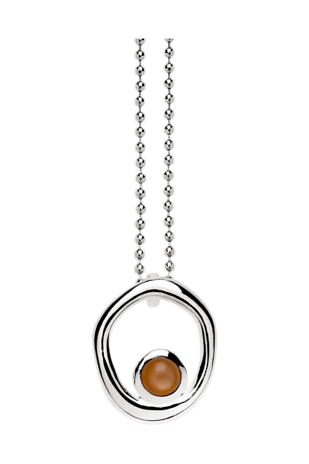 Marc O'Polo Collier Damen 925er Sterling-Silber Silber 43cm BA9190220265