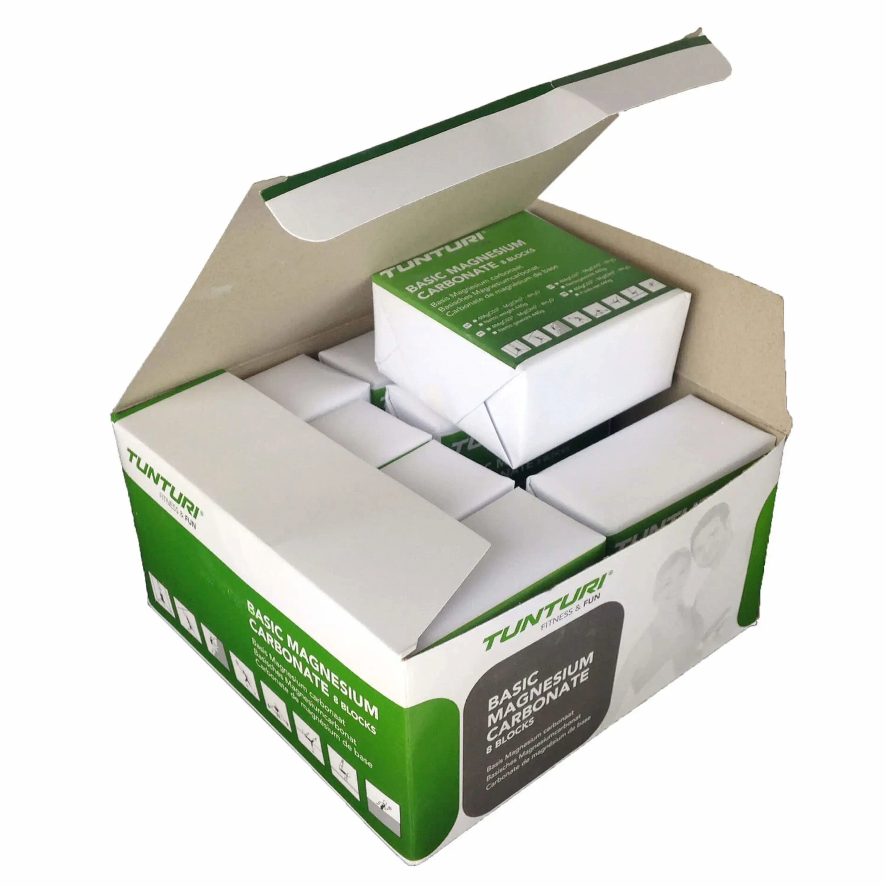 Sport-Knight® Grip-Pulver Magnesium, 8 x 55 G, Griffigkeit für Klettern, Turnen, Kraftsport, Erhöht die Griffigkeit der Hände.