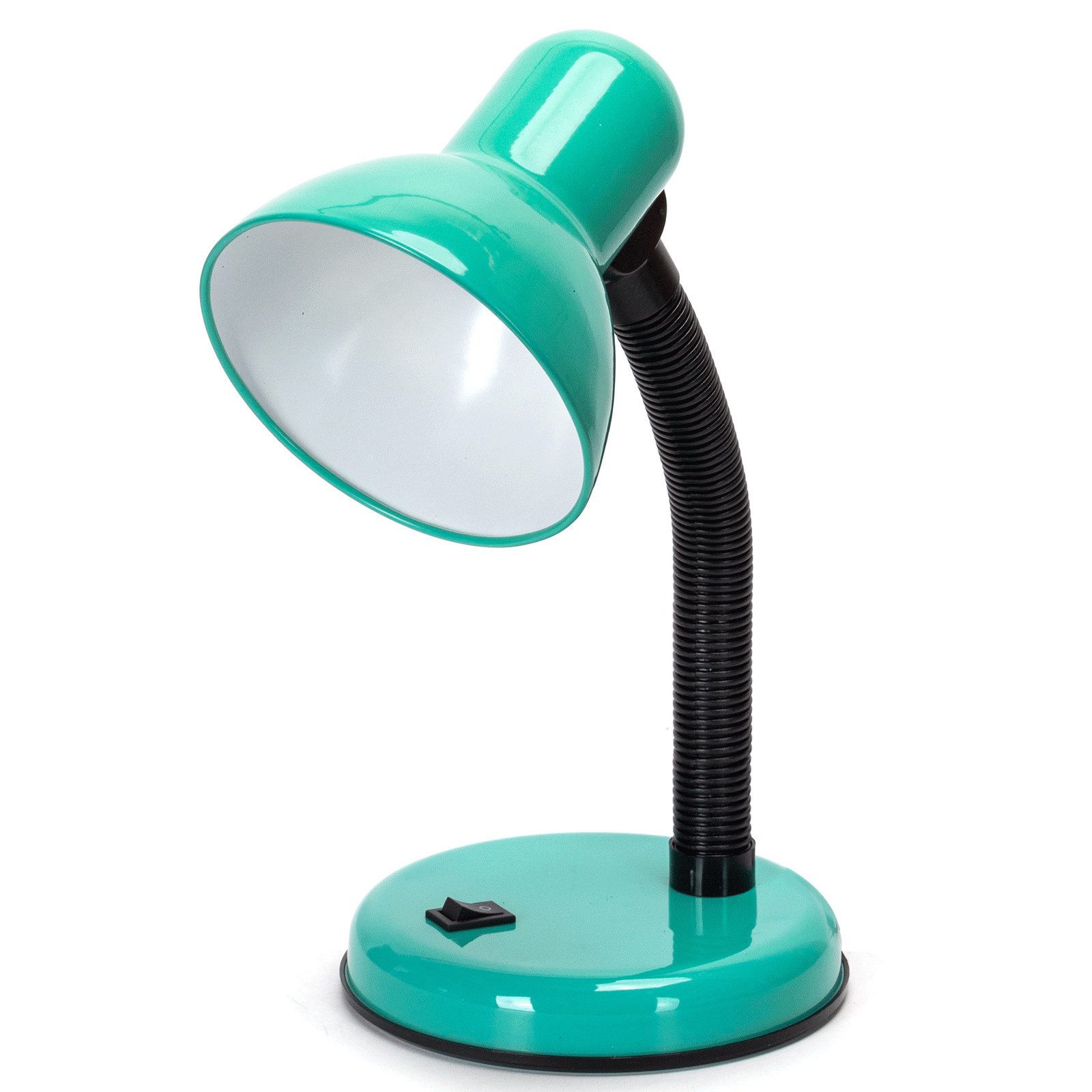 Aigostar Schreibtischlampe Vintage Schreibtischlampemit Stecker, verstellbar, E27,ohne Glühbirne