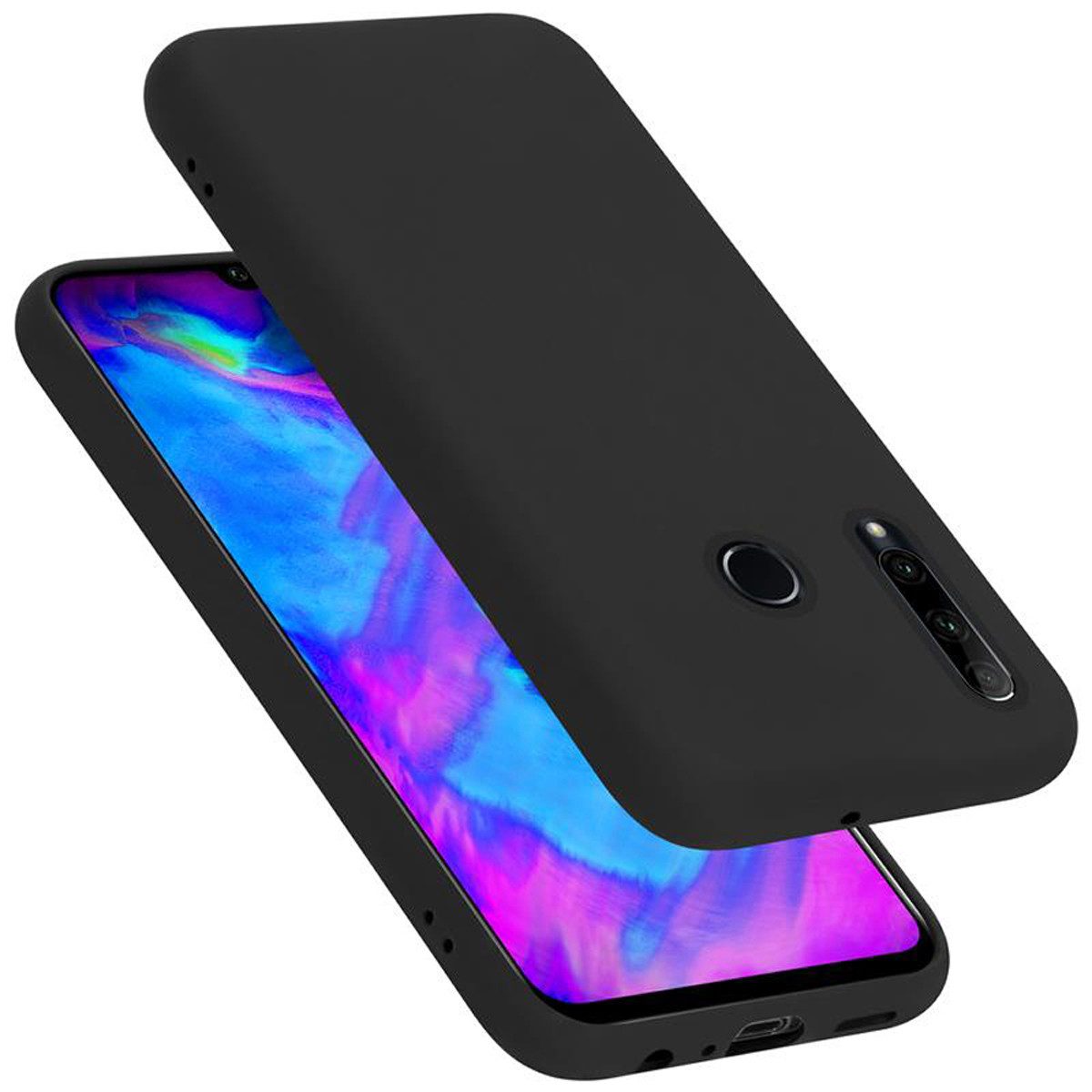 Cadorabo Handyhülle für Honor 10i / 20i / 20 LITE / Huawei Enjoy 9S Hülle Honor 10i / 20i / 20 LITE / Huawei Enjoy 9S, Flexible Hülle TPU Silikon Schutzhülle Back Cover Case