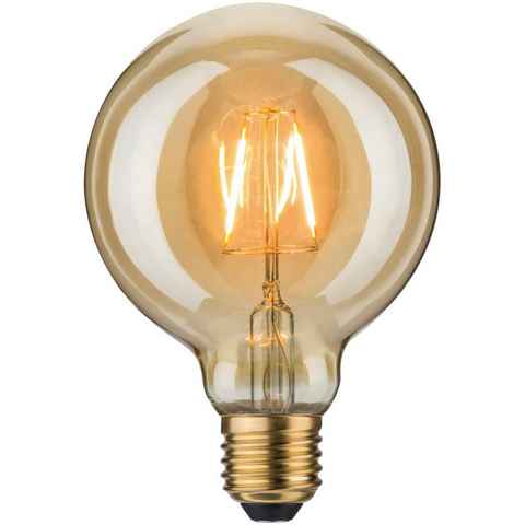 Paulmann LED-Leuchtmittel Vintage Globe 95 2,5W E27 Gold 1700K, E27, Extra-Warmweiß