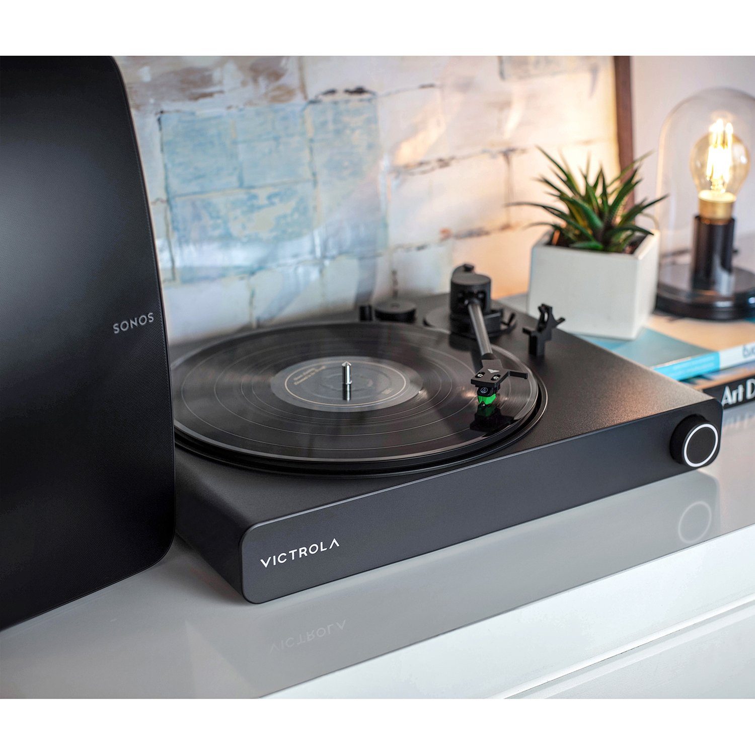 Victrola Victrola Plattenspieler Onyx (Riemenantrieb, WIRELESS) Stream