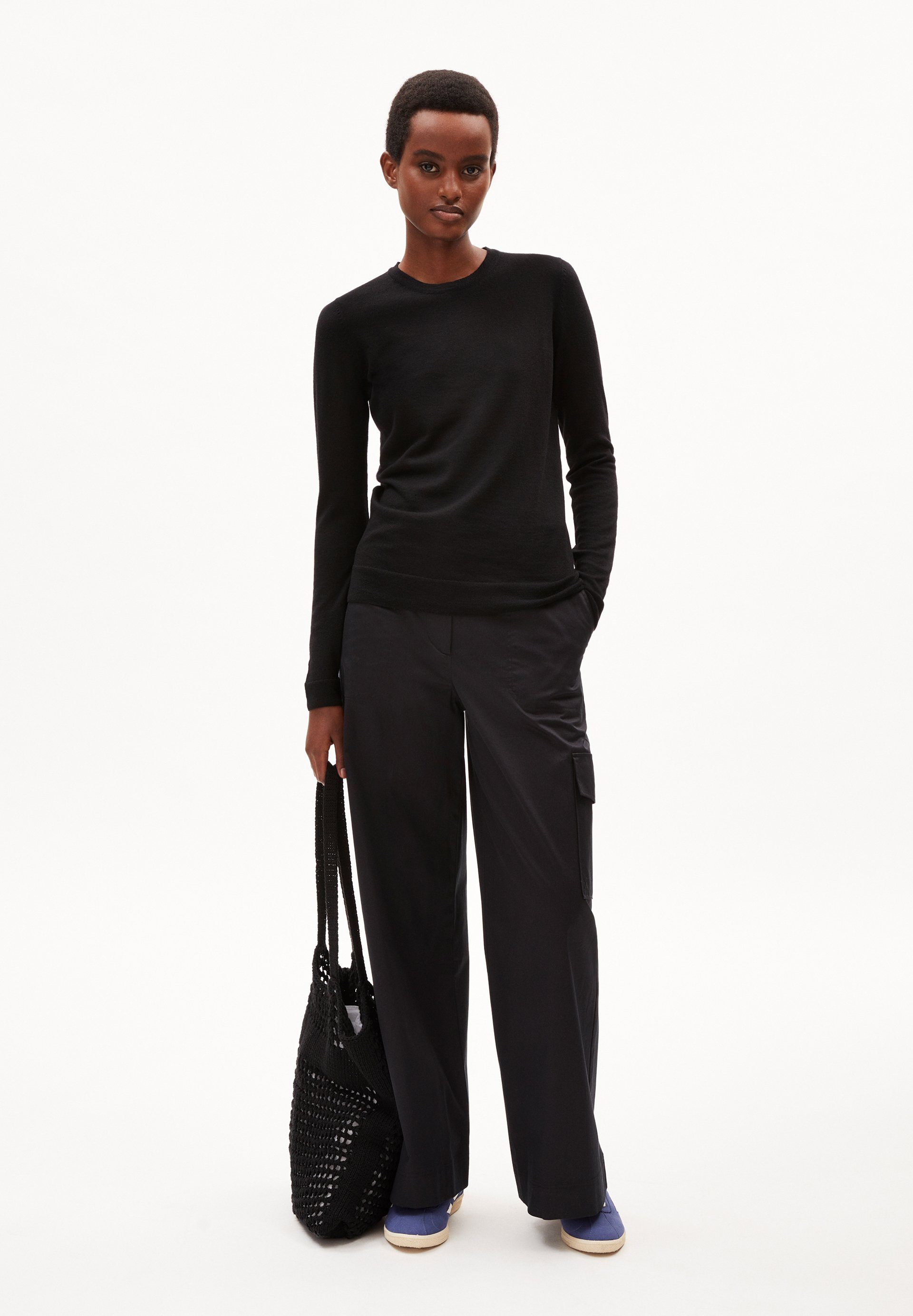 Armedangels Strickpullover ELDIAA MERINO Pullover aus Merino-Wolle Slim Fit günstig online kaufen