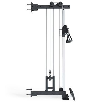 ATLETICA Power Rack R8-Kabelzug, Plate Loaded, 221 cm hoch, 52 kg schwer, Bis 450 kg