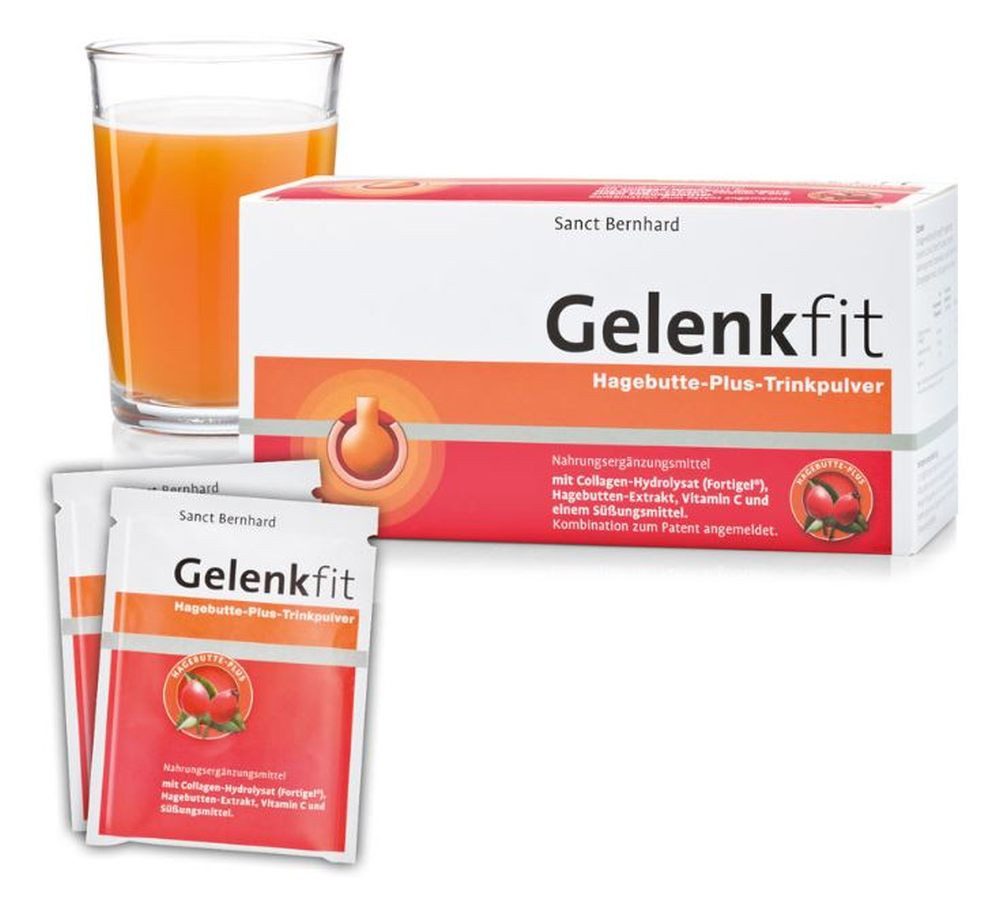 Sanct Bernhard Sanct Bernhard Gelenkfit Hagebutte-Plus-Trinkpulver - 30 Portionen Pulver