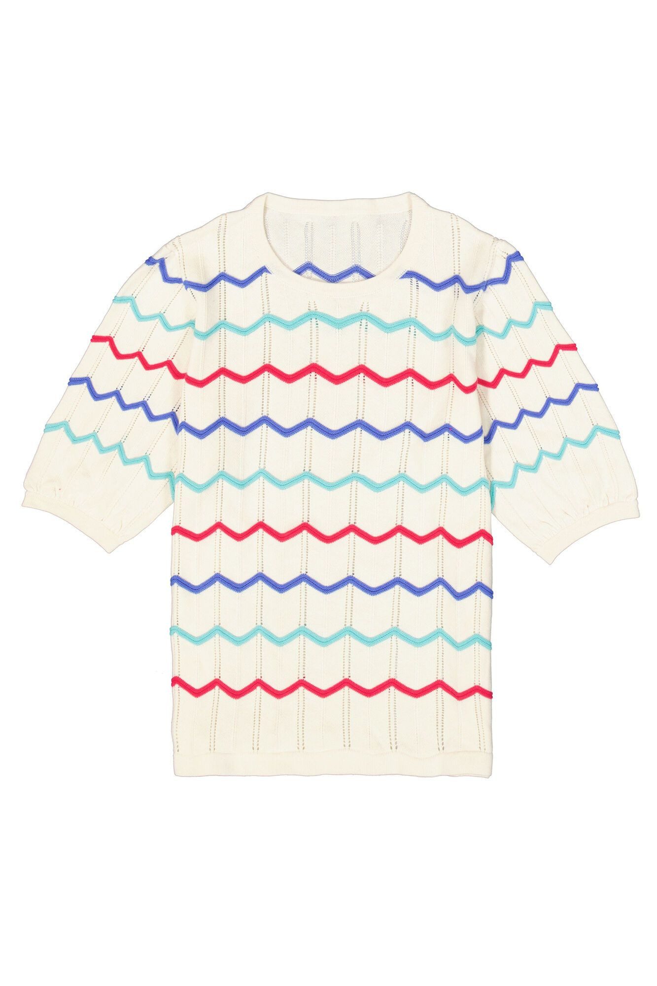 Kurzarmpullover