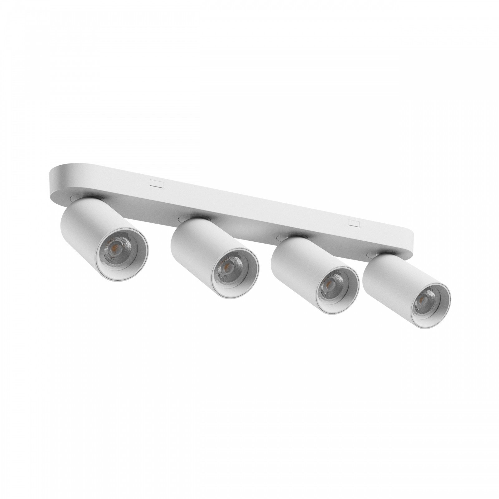 Spectrum Aufbauleuchte LED MADARA ALTRO BASE 4xGU10 Deckenleuchte 250V IP20 Aluminium Weiß, Leuchtmittel ist nicht enthalten, IP20, 4xGU10