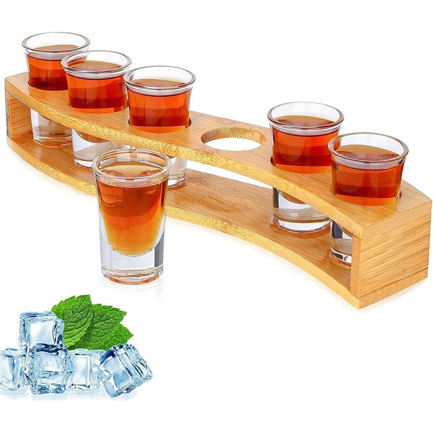 LuxusKollektion Schnapsglas Schnapsgläser-Set 30ml 6 Stück Likör Shots Tequila Whisky Brandy Party