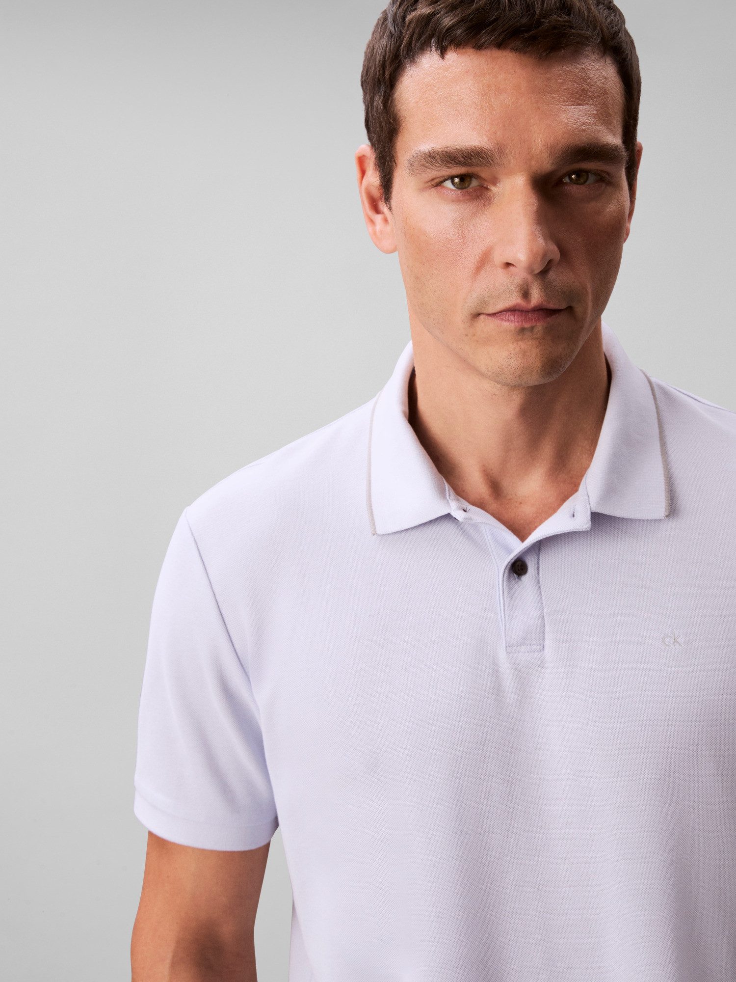 Calvin Klein Jeans Poloshirt SS RFND PQ TPPD CLSS Mit Rundhalsausschnitt – Bild 2 von 5