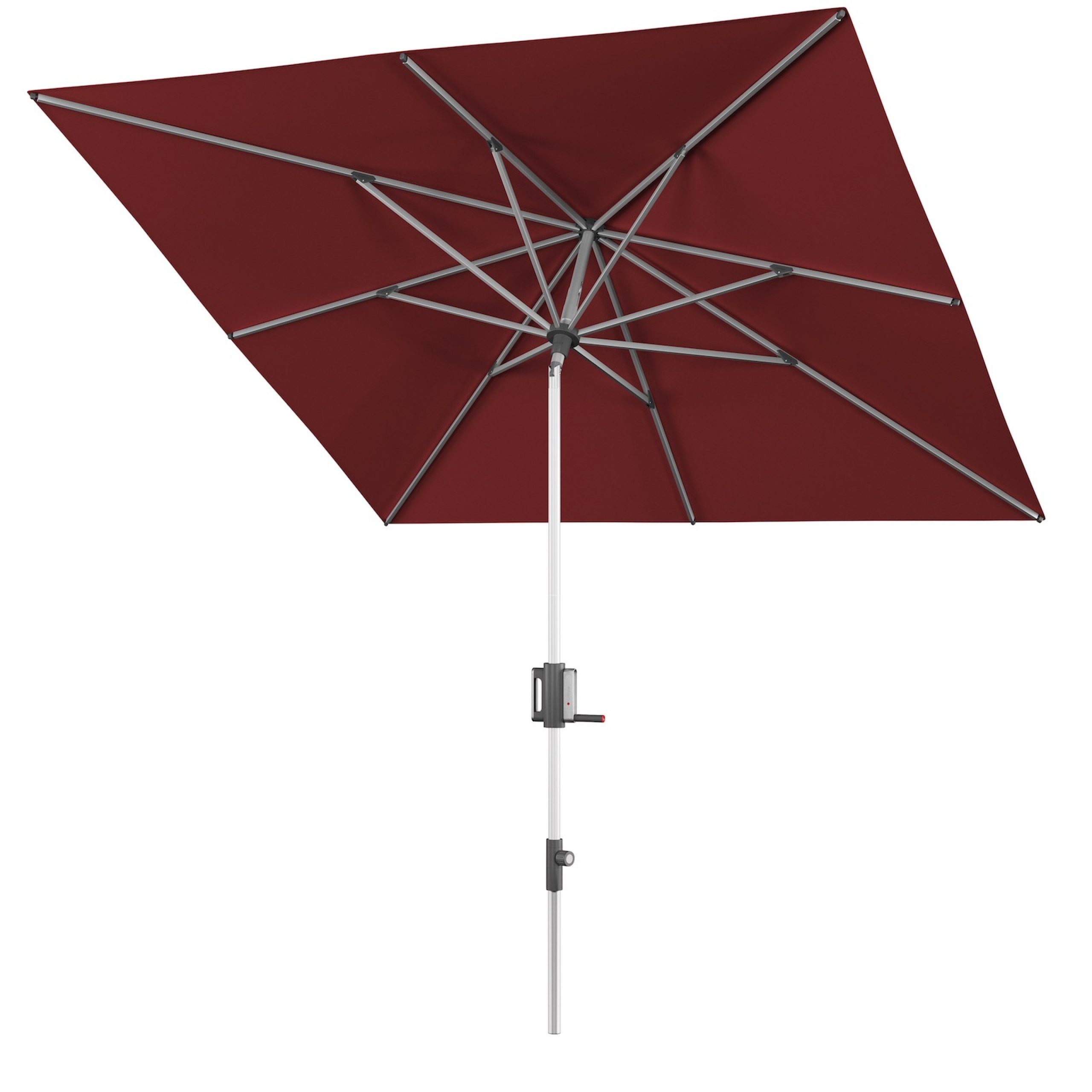 Knirps® Sonnenschirm KNIRPS APOLL 230 x 150 cm rechteckig Balkonschirm 7 Farbvarianten