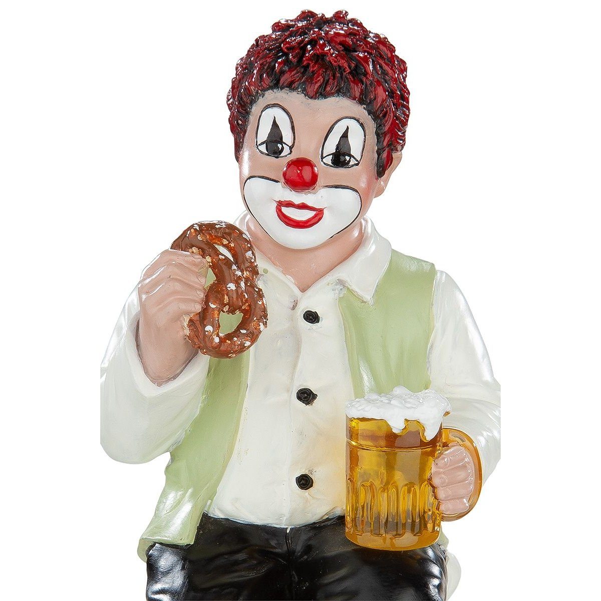 Die GILDE Clown Gildeclowns Jause Indoor Dekofigur - Sammelfigur -