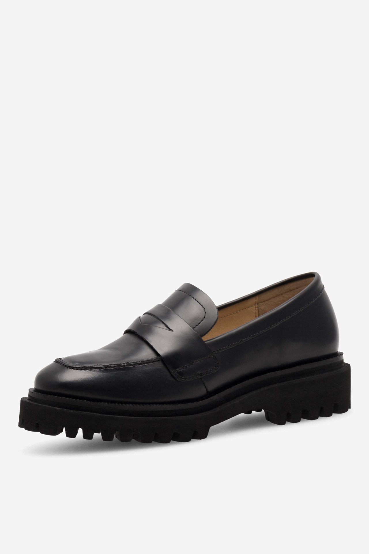 GINO ROSSI Gino Rossi FELIX‑222479 – Damen-Leder-Mokassins Schwarz Slipper günstig online kaufen