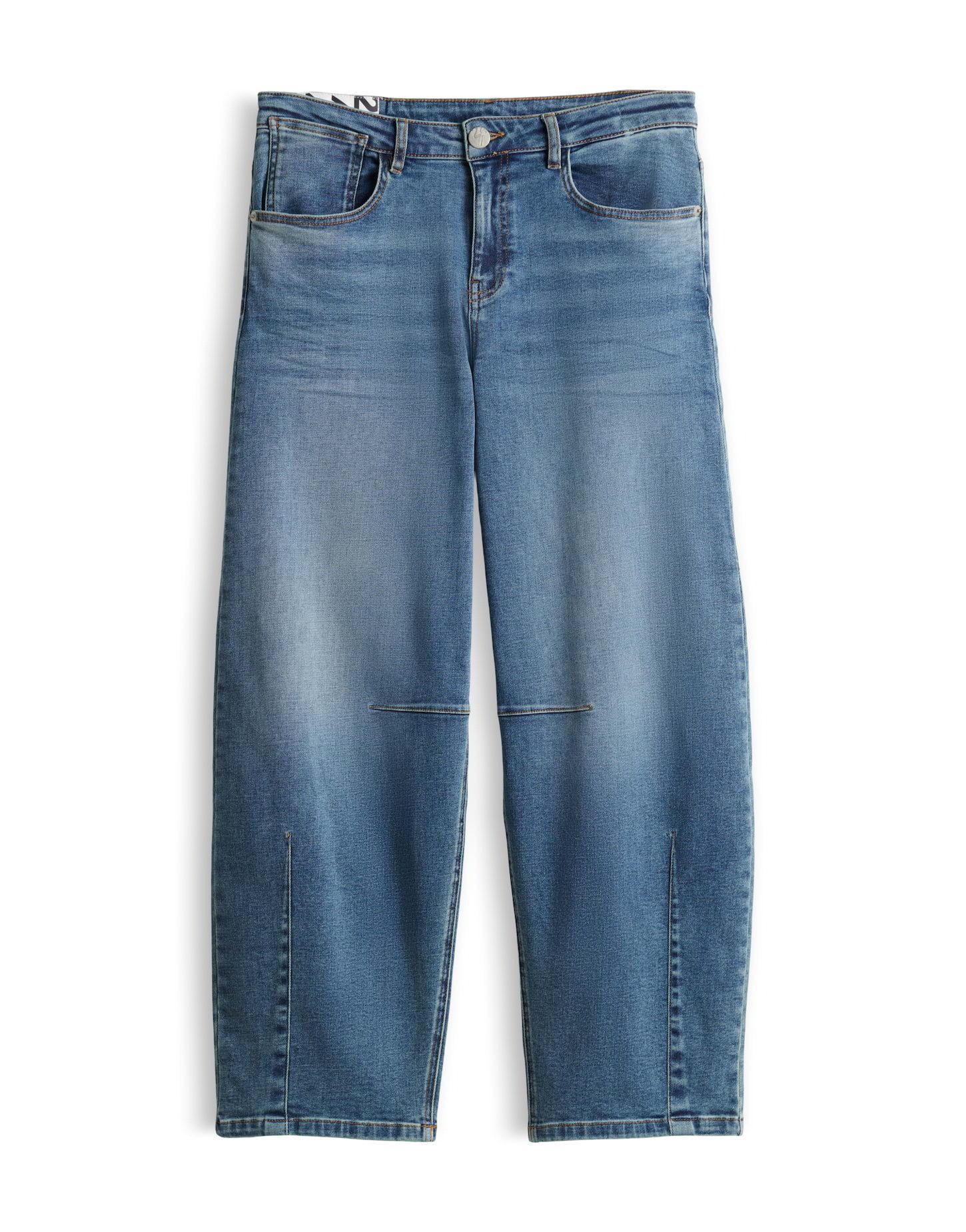 OPUS Relax-fit-Jeans Lissie boldy Abnäher an der Kniekehle