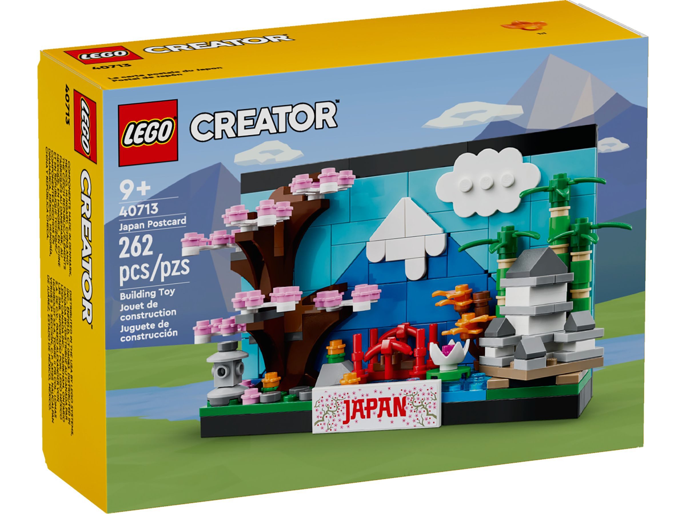 LEGO® LEGO® Postkarte aus Japan - 40713 Teile 262x Spielbausteine, (Baustei günstig online kaufen