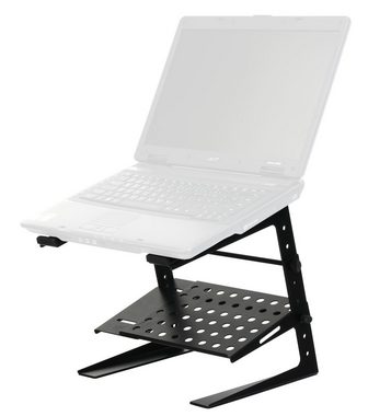 Pronomic Pronomic LS-200 Laptop Stand Deluxe Laptop-Ständer, (Zusätzliche Ablagefläche für weiteres Equipment)