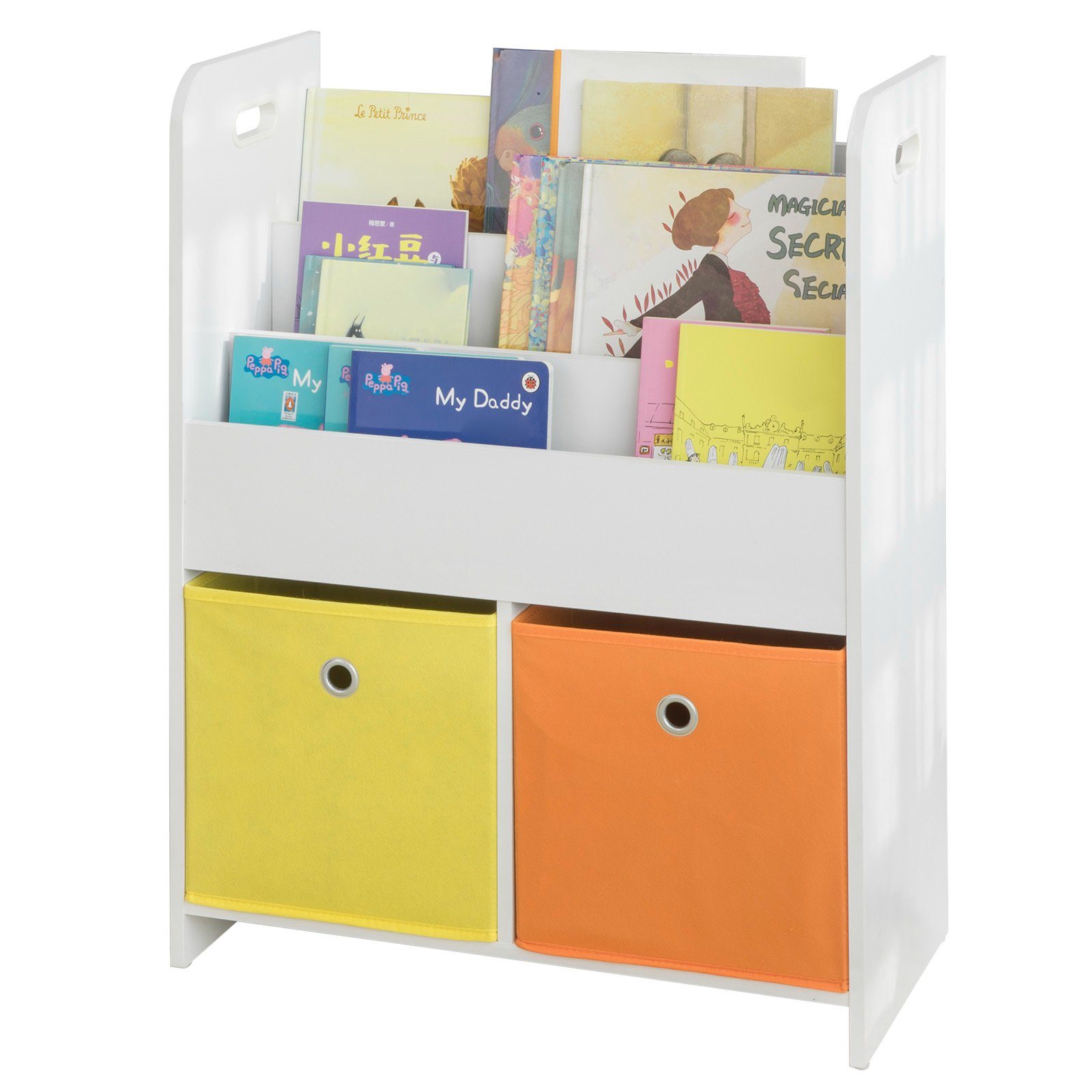 SoBuy Bücherregal KMB26/KMB27, Kinderregal mit 3 günstig online kaufen