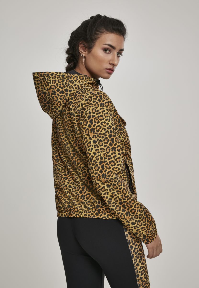 URBAN CLASSICS Outdoorjacke Ladies Pattern Pull Over Jacket Überziehjacke Damen