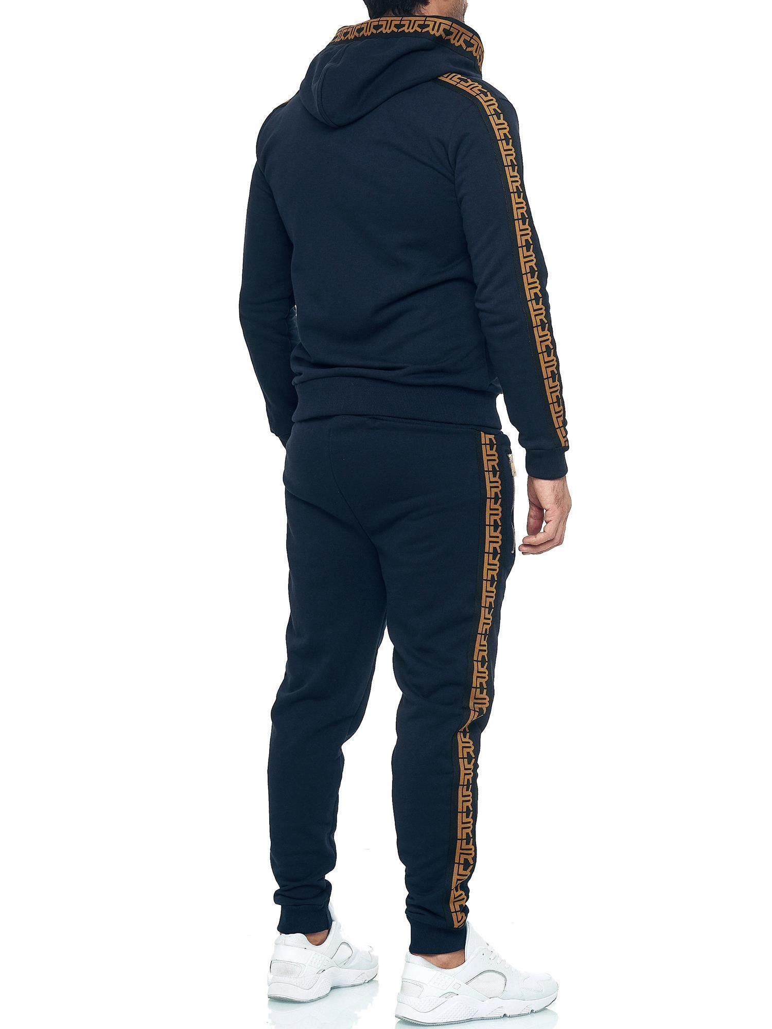 RedBridge Jogginganzug Red Bridge Herren Jogginganzug Sweat Suit Set Jacke Hose (Set, 2-tlg) – Bild 4 von 5
