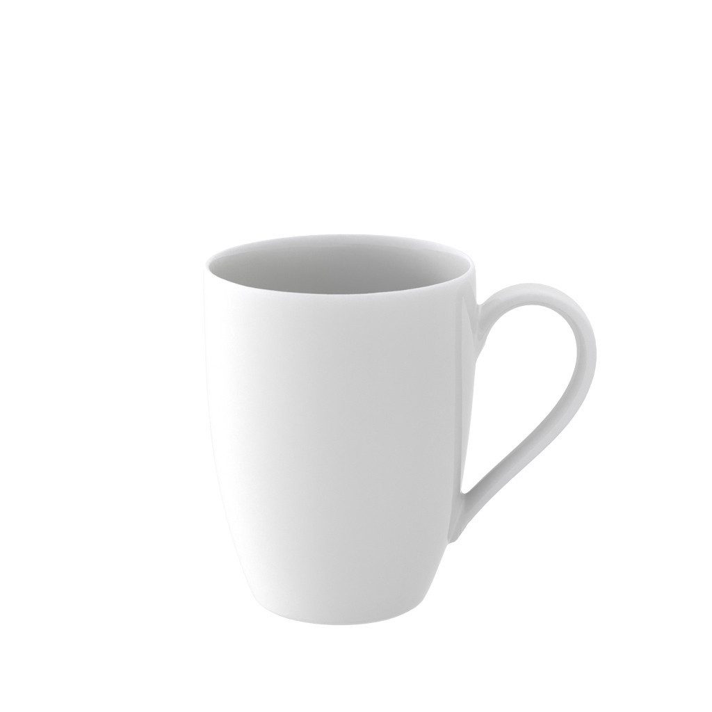 Villeroy & Boch Becher Anmut Henkelbecher 300 ml, 1-tlg., Porzellan